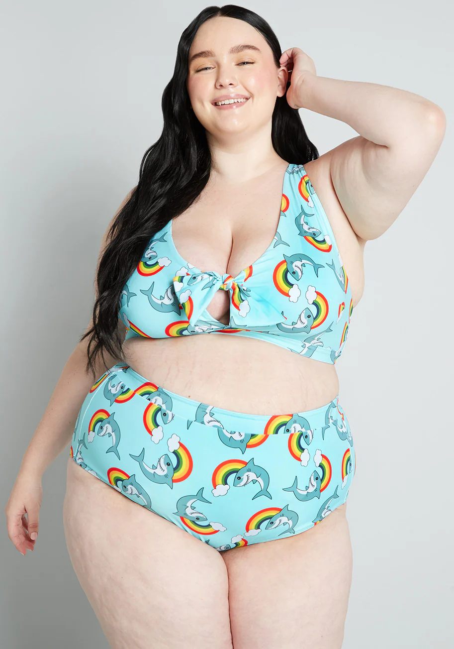Isnyt x Collectif The Sara High-Waisted Bikini Bottom - Olabens