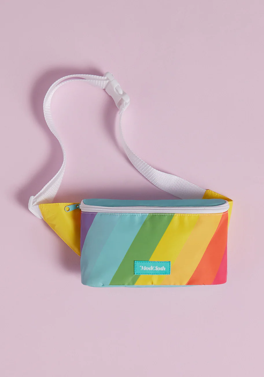 Rad Rainbow Stripe Fanny Pack - Olabens