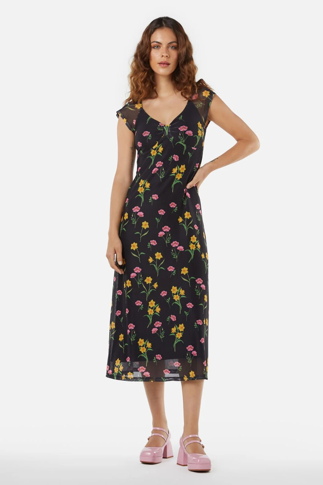 Jacinta Mesh Dress - Olabens