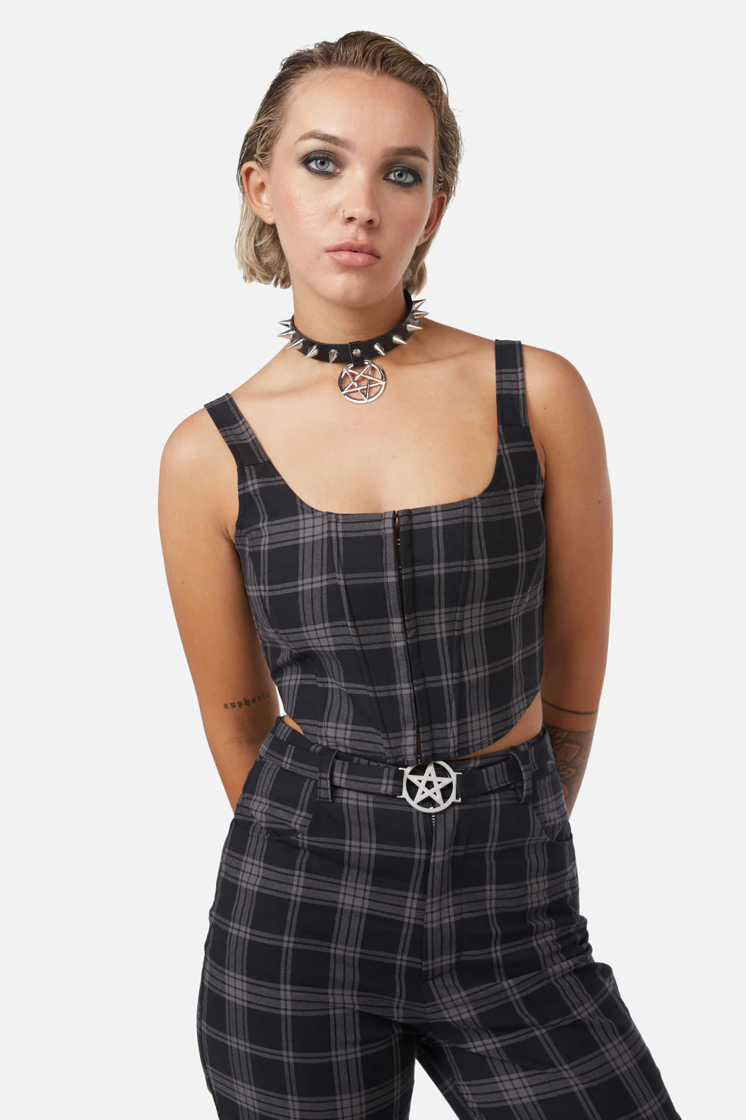 Victoria Tartan Corset - Olabens