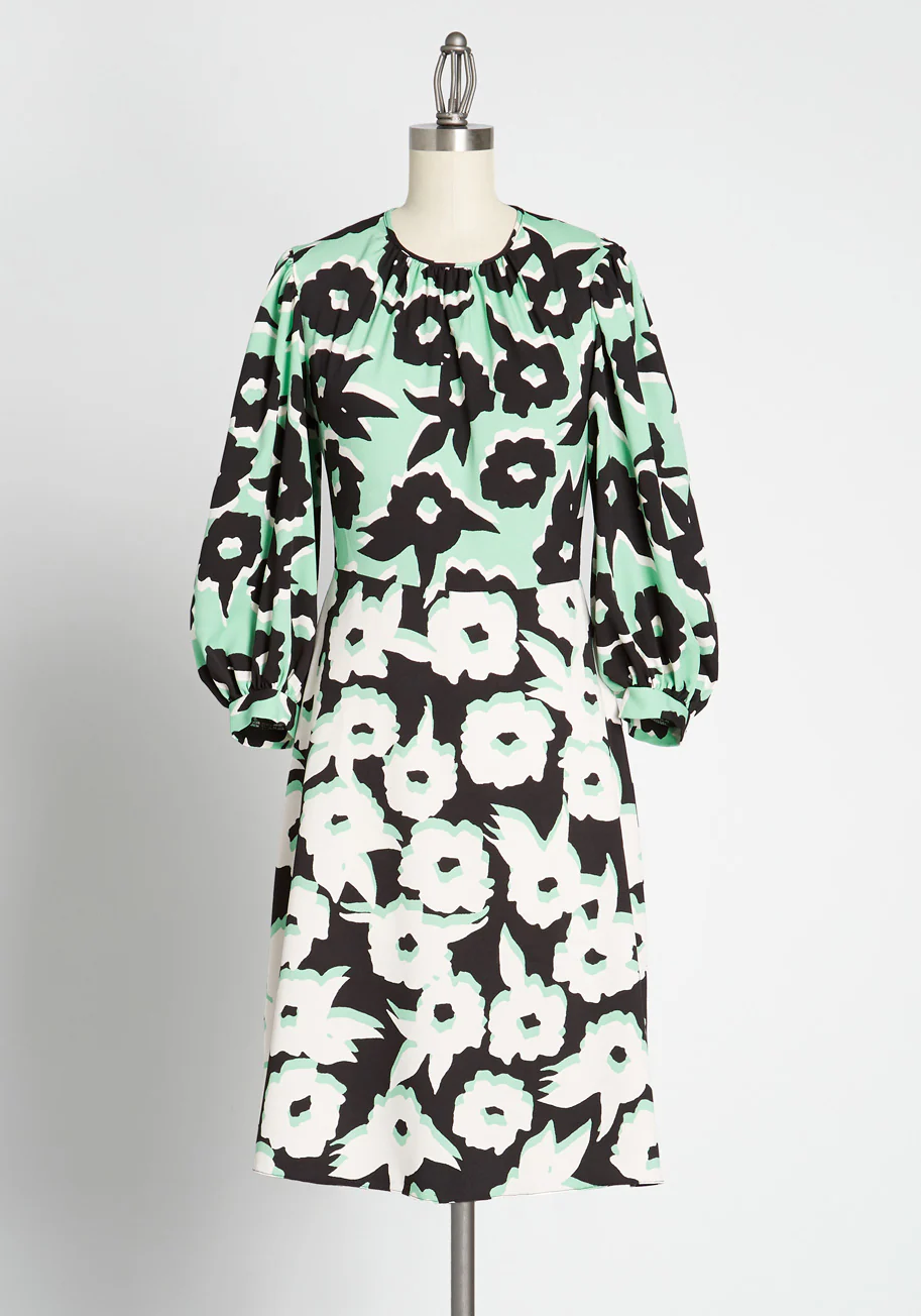 Bloom For More Midi Dress - Olabens