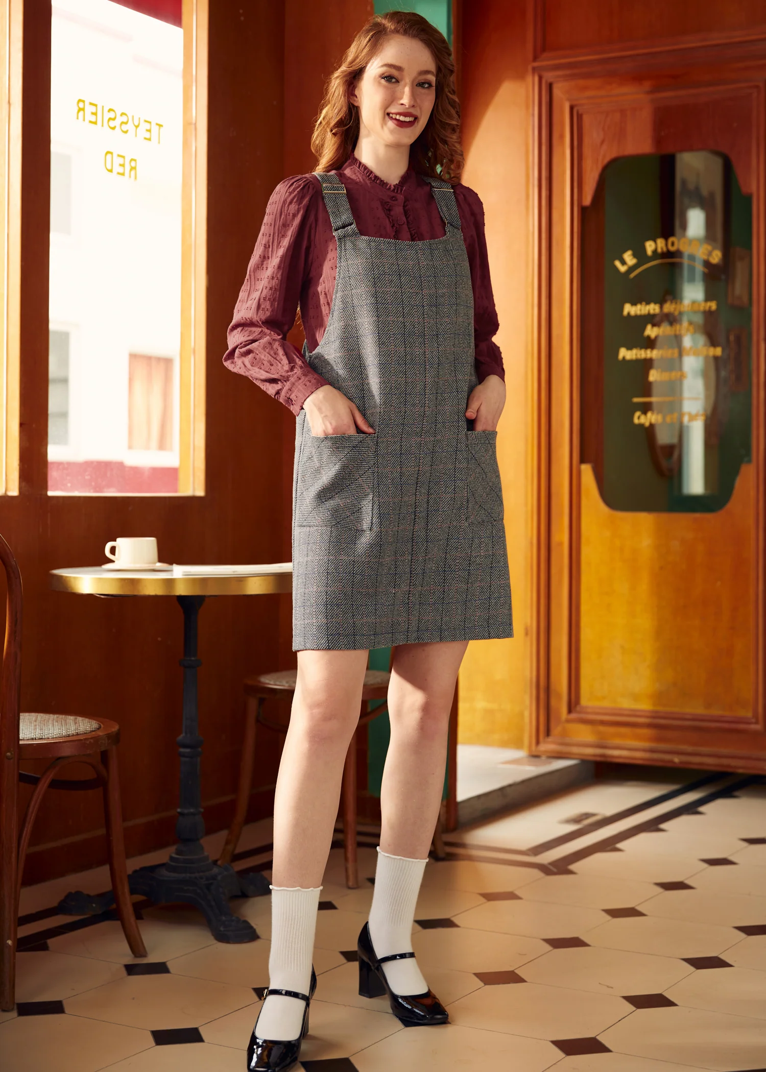 Motown Mojo Overall Dress - Olabens