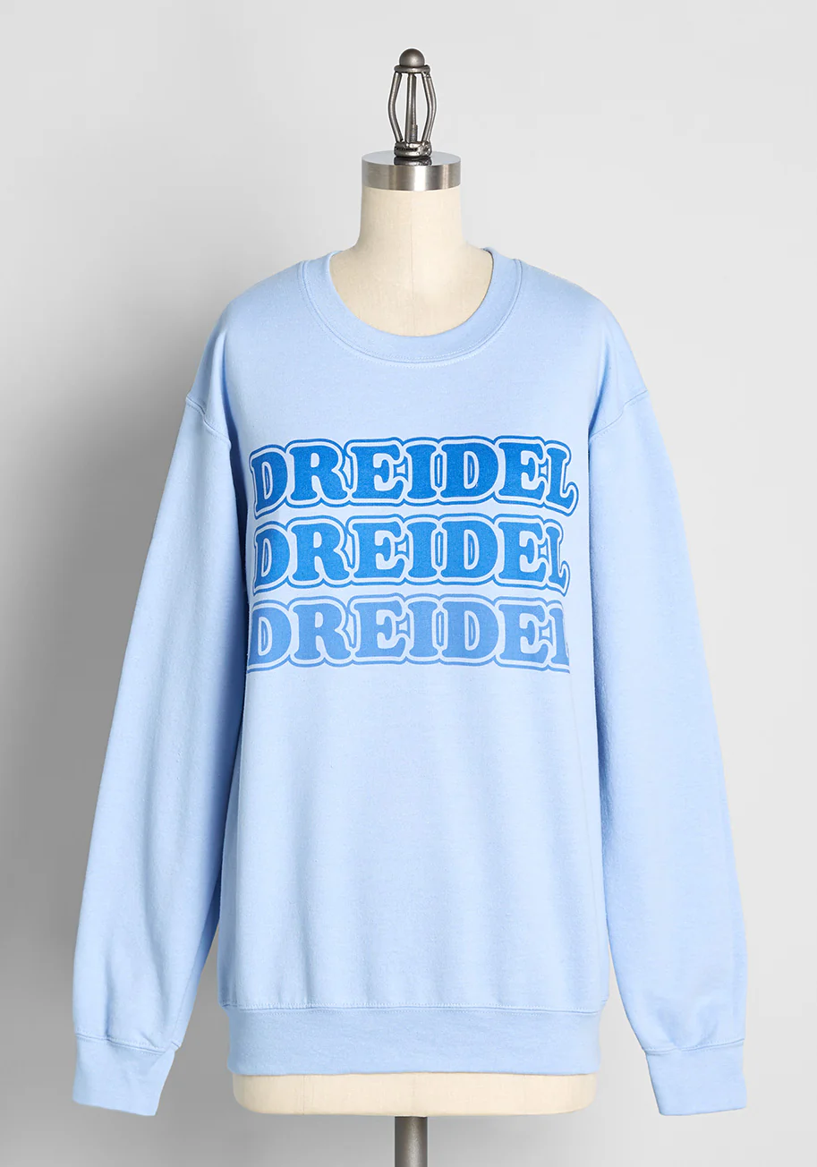 Dreidel, Dreidel, Dreidel! Graphic Sweatshirt - Olabens