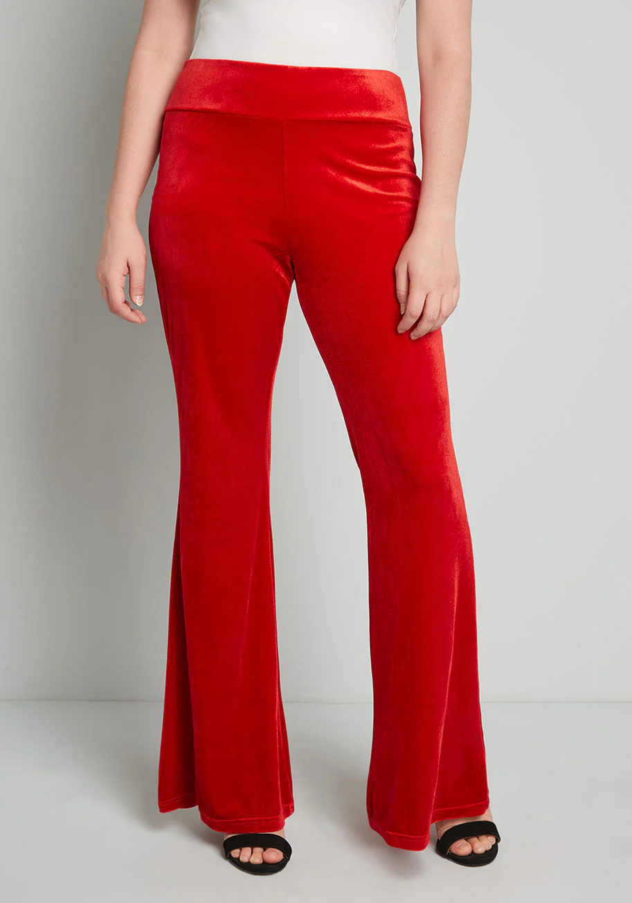 Loving The Luxe Life Wide-Leg Pants - Olabens