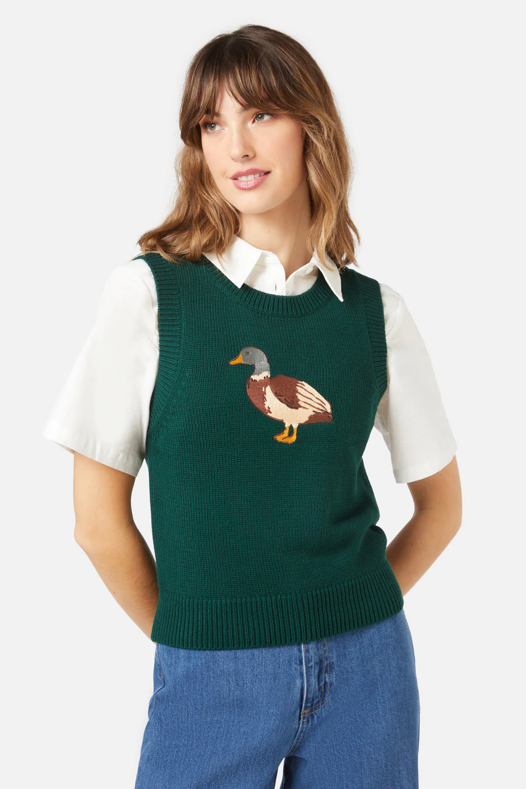 Duck Knit Vest - Olabens