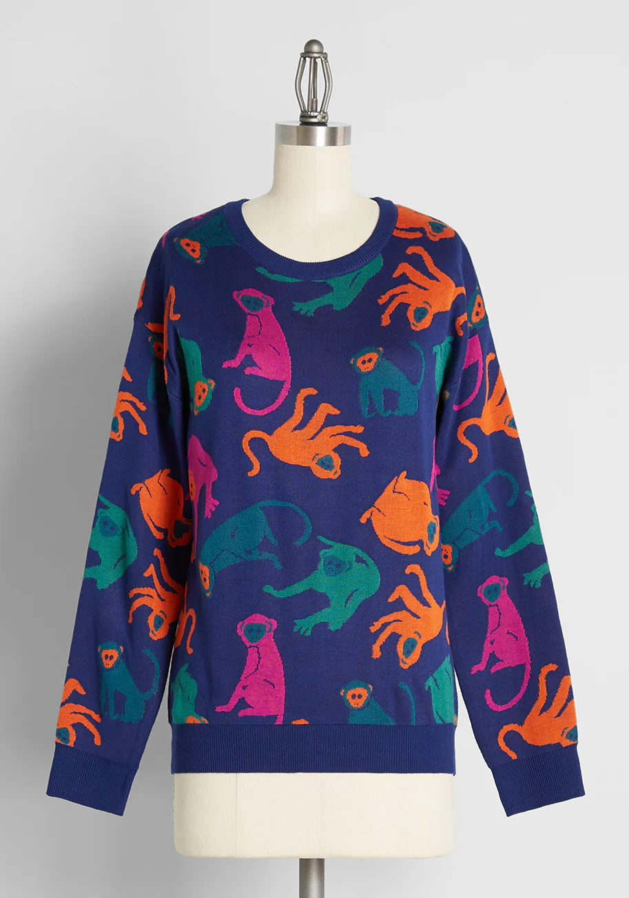 You Cheeky Monkey Sweater - Olabens