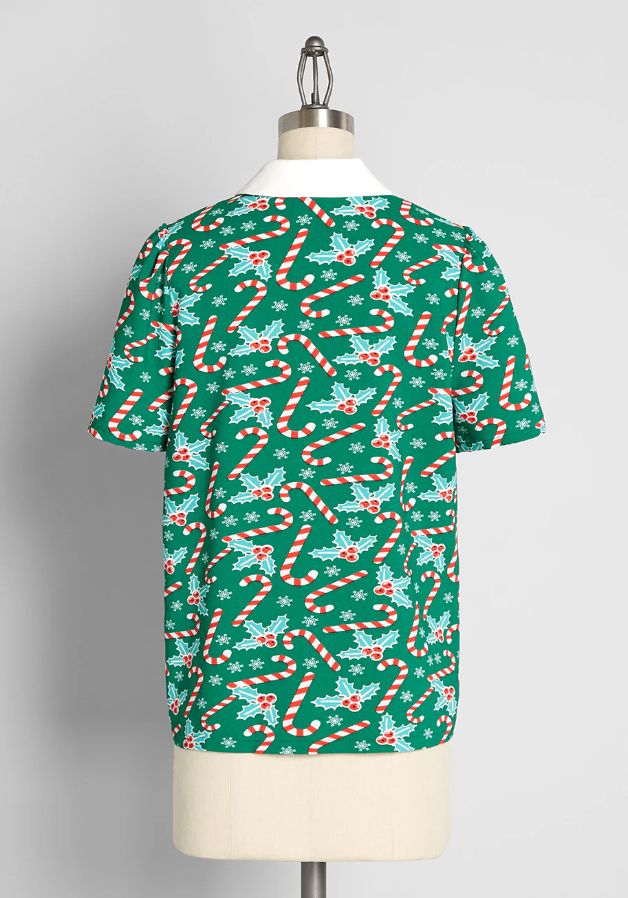 Positive First Impressions Tie-Neck Blouse - Olabens