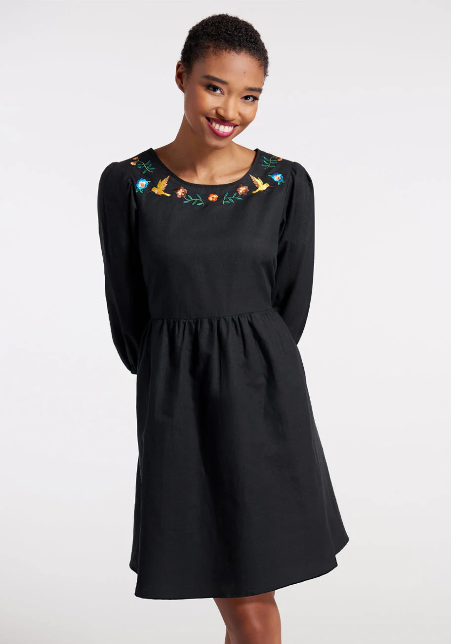 Searching For Something Sweet Smock Dress - Olabens