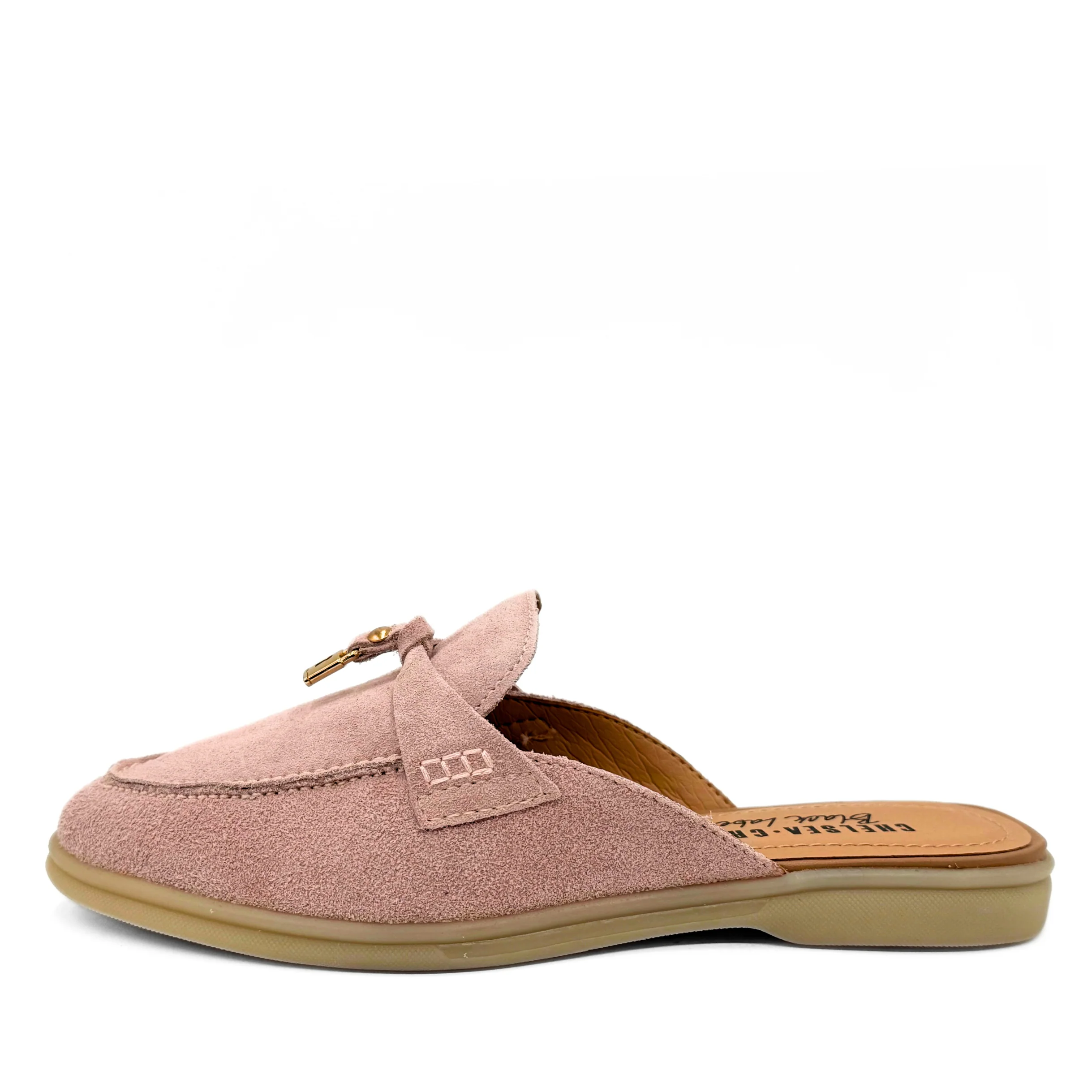 Lasso Suede Slip On Loafers - Olabens