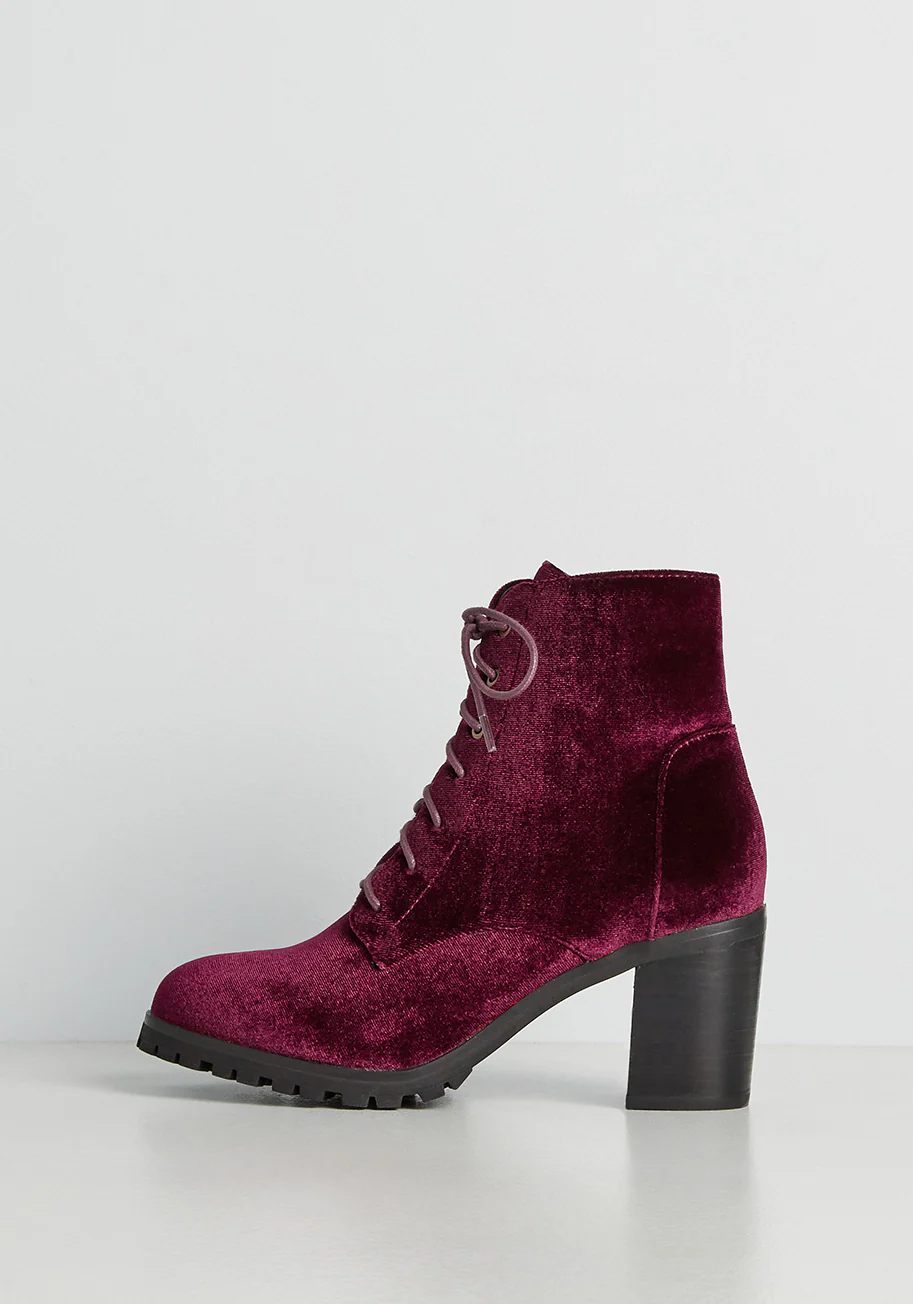 Velvet Vantage Point Ankle Boot - Olabens