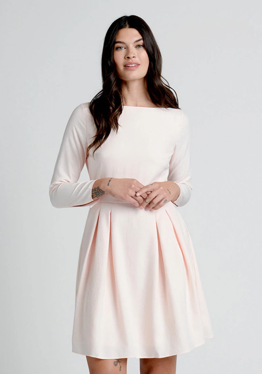 Into the Spotlight Fit and Flare Dress - Olabens