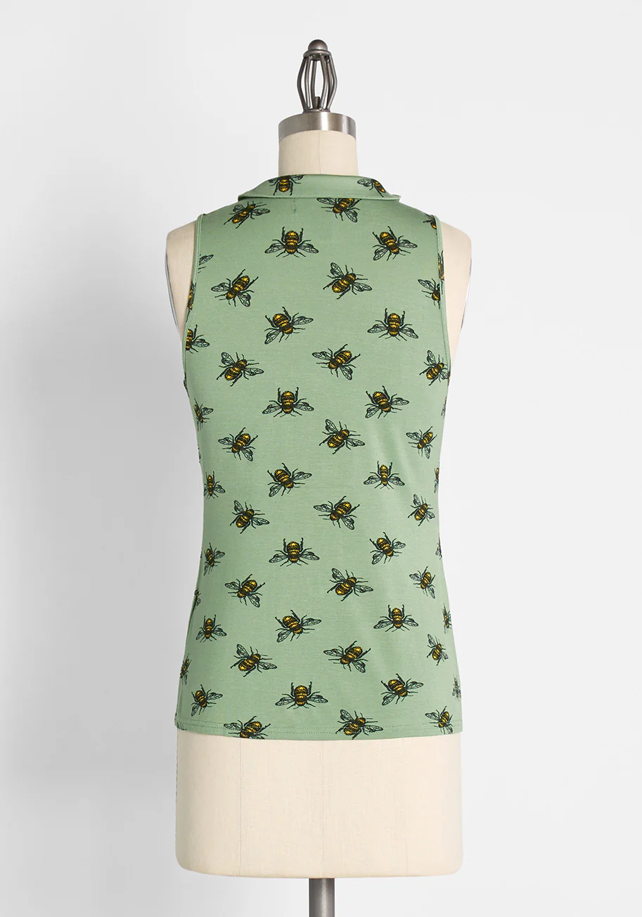 Office to Goodness Sleeveless Knit Top - Olabens