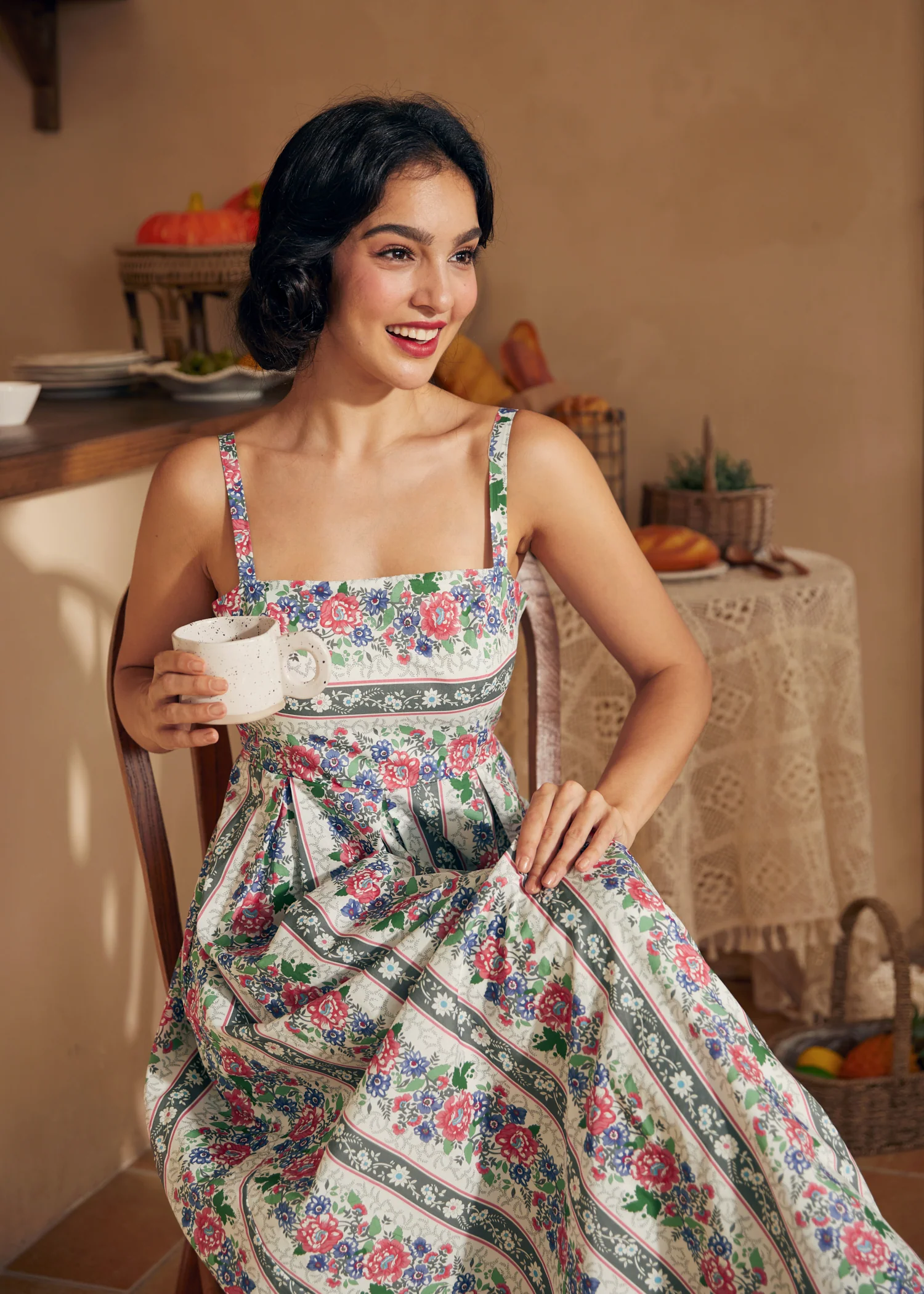 Starlit Stride Maxi Dress - Olabens