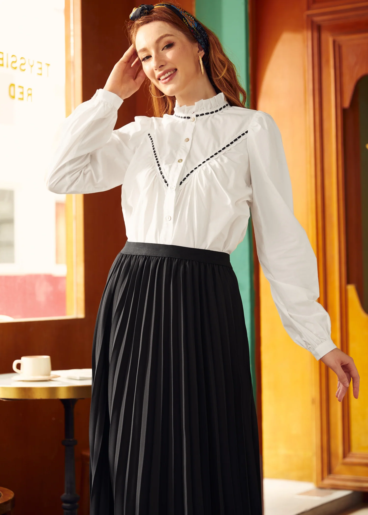 Whispering Sweet Nothings Blouse - Olabens