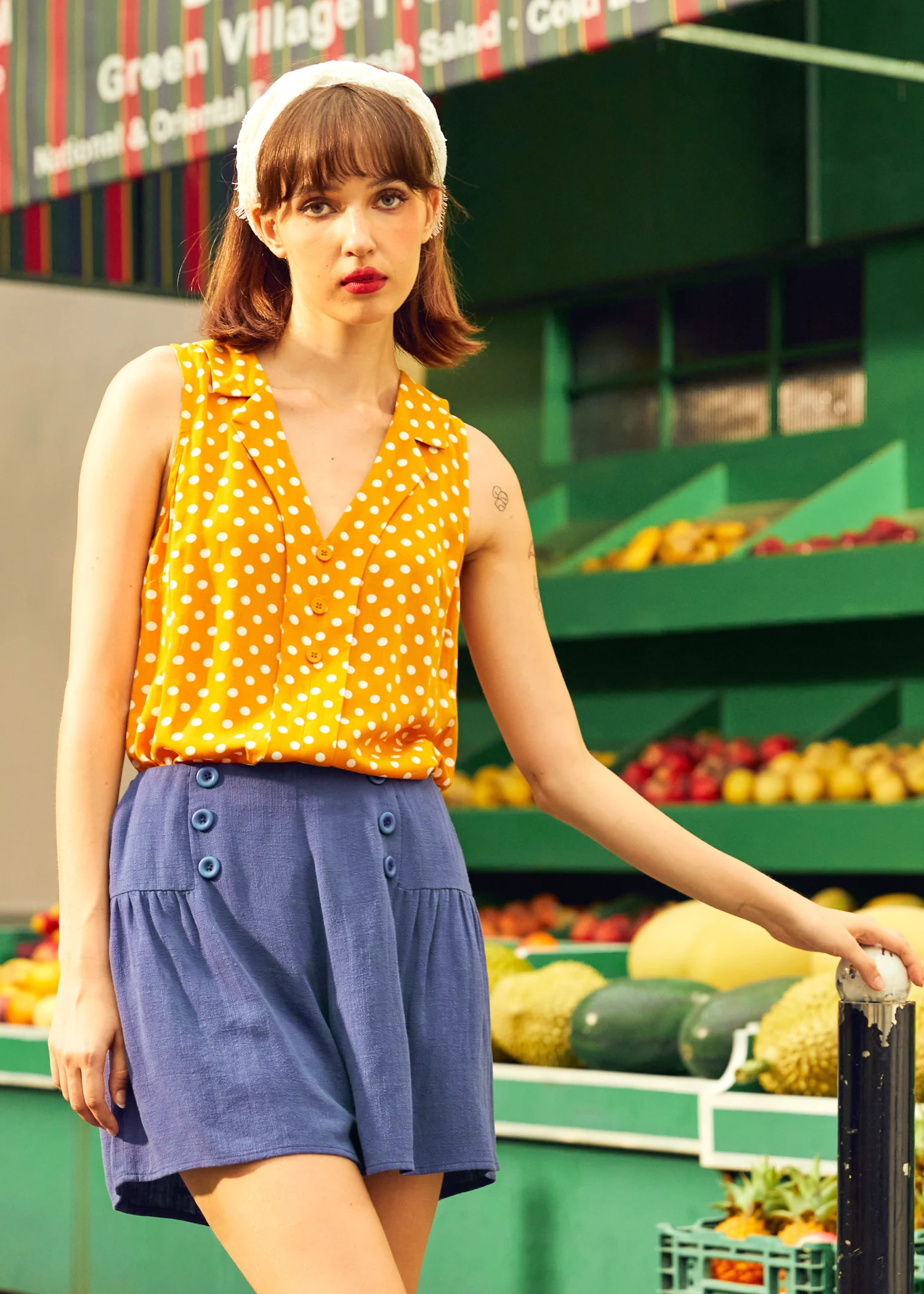 The Dotted & Dashing Top - Olabens