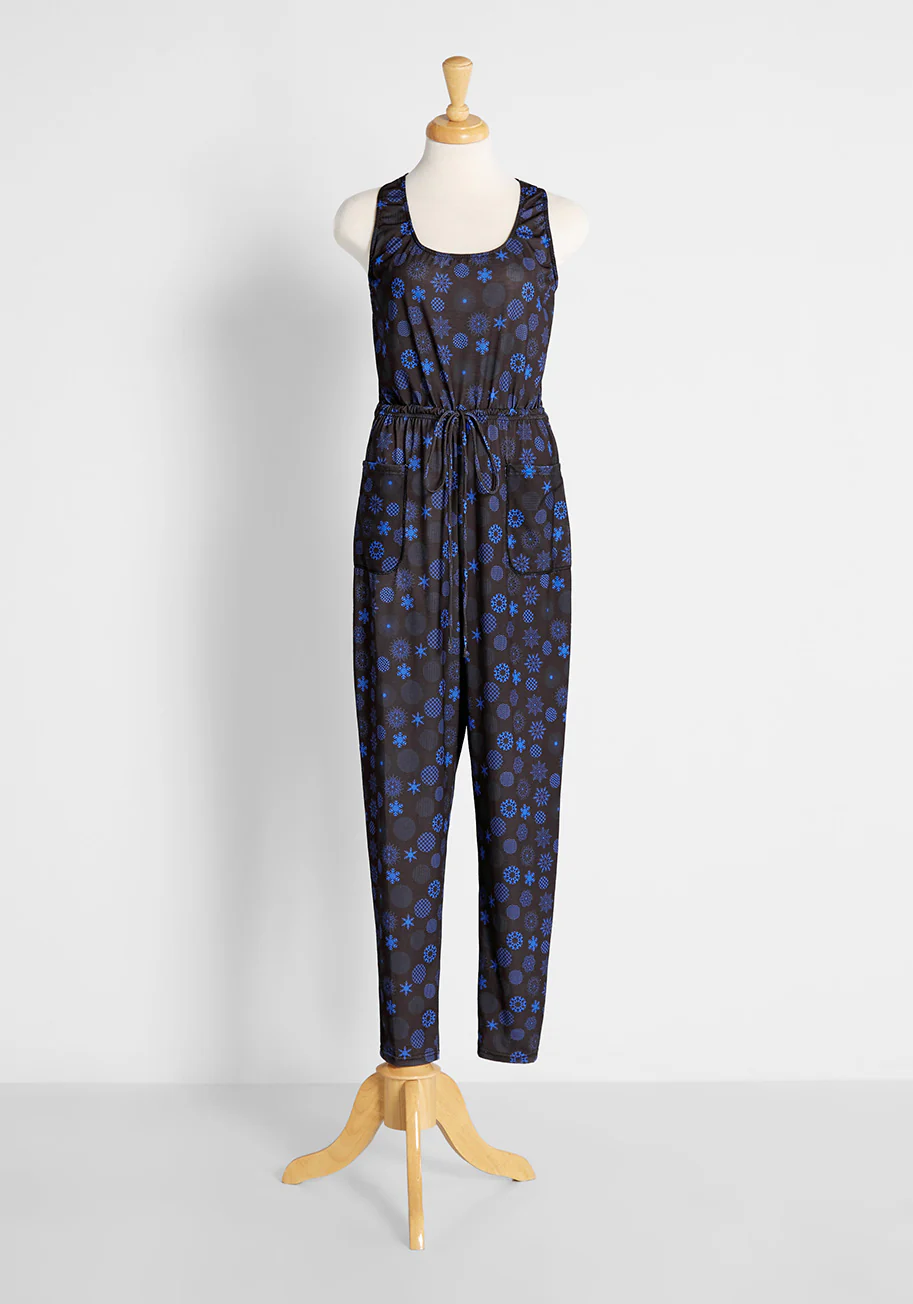 Snooze for Snowflakes Jumpsuit - Olabens
