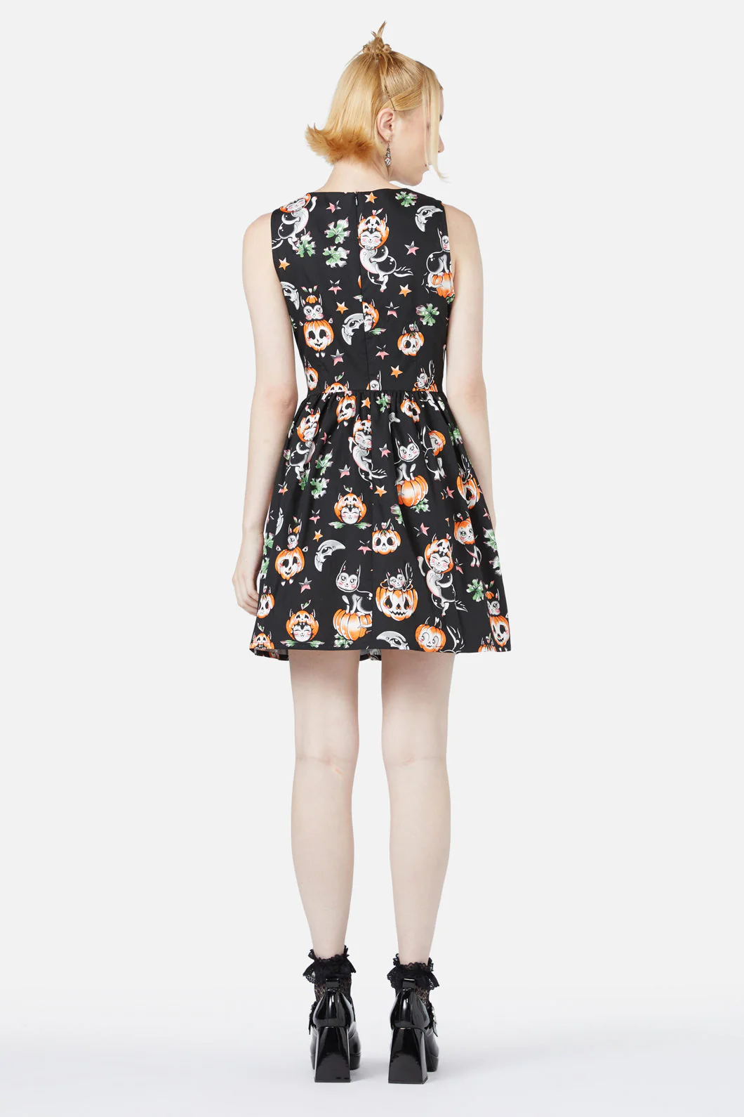 Pumpkin Patch Kitty Dress - Olabens