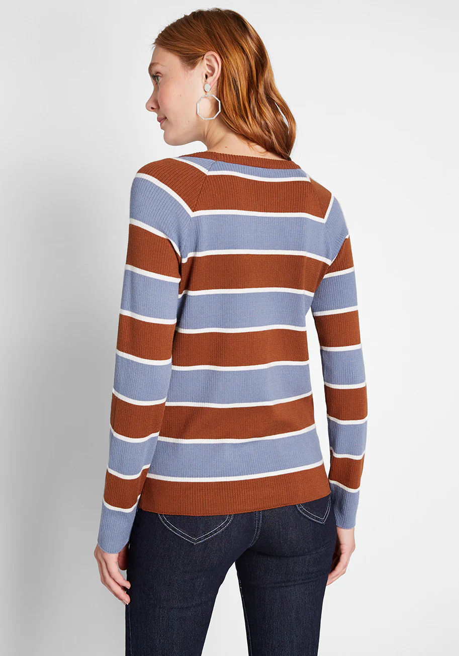 Casual Crush Ribbed Pullover Sweater - Olabens