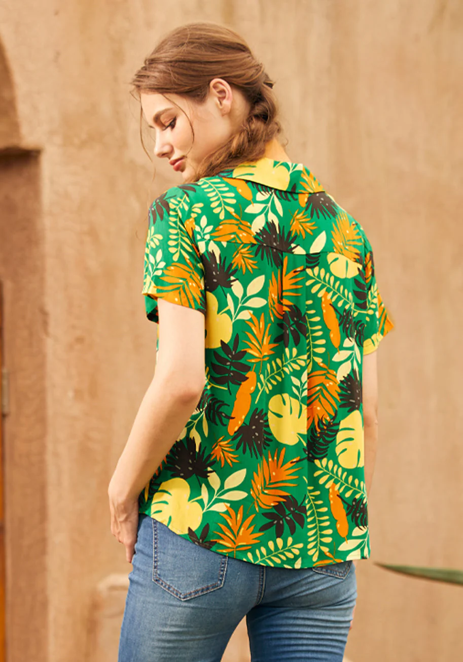 Call It A Classic Camp Collar Shirt - Olabens