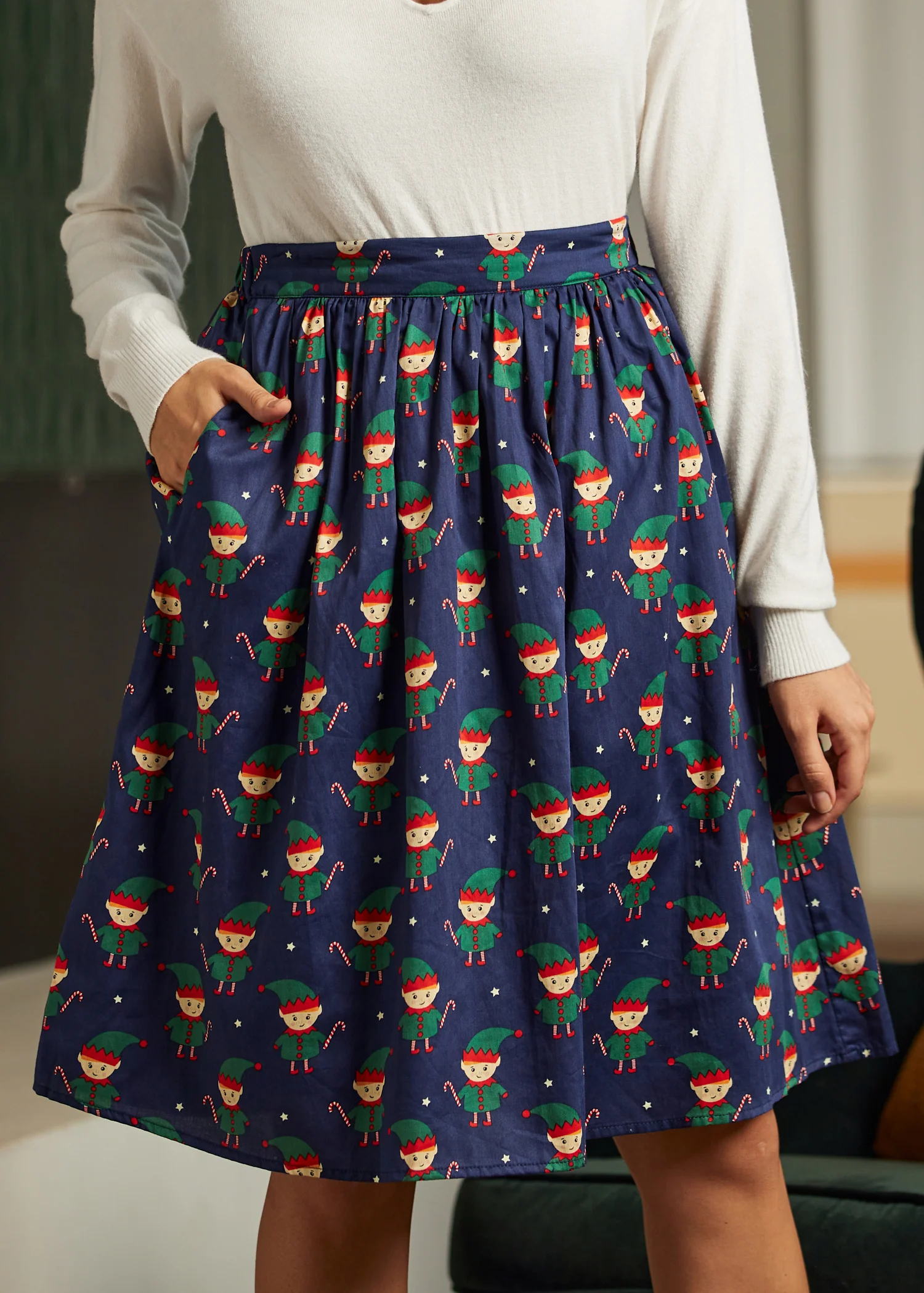 More Than Charming Cotton Skirt - Olabens