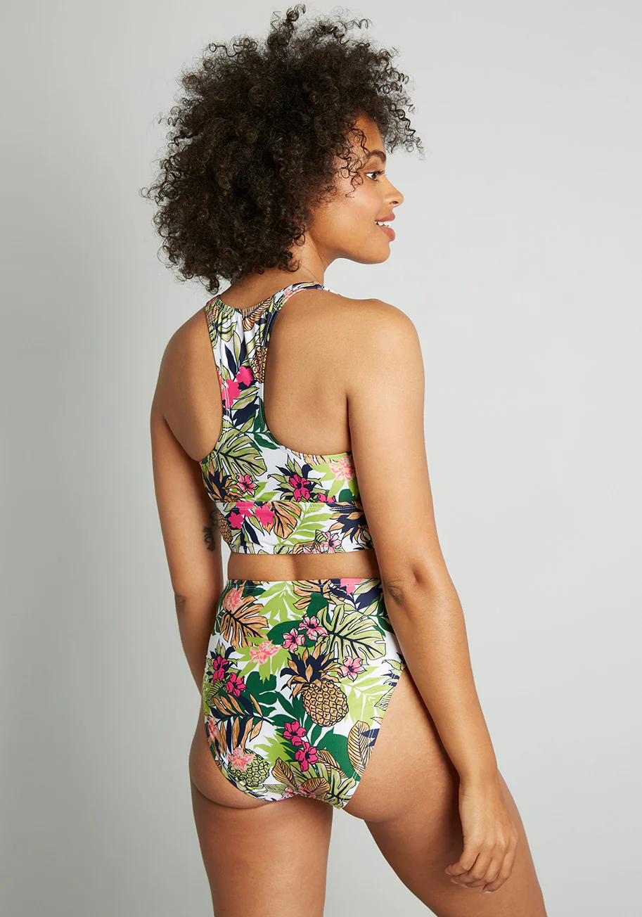 The Annika Crop Bikini Top - Olabens