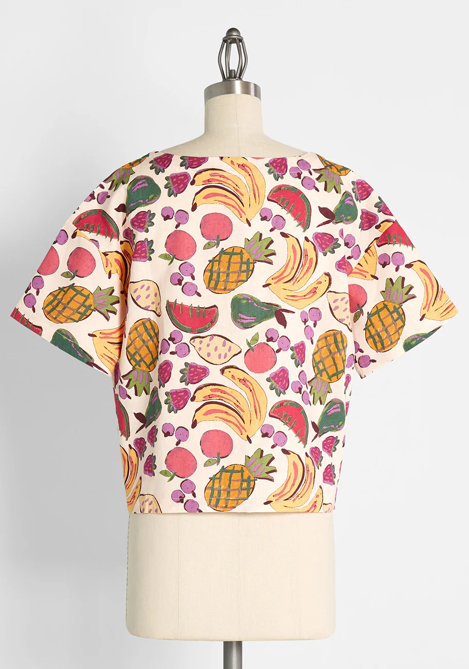 Funny And Sunny Fruit Salad Top - Olabens