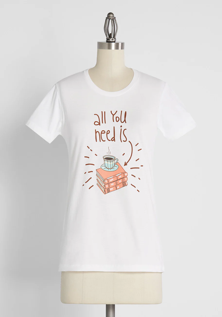 All You Read is Love Graphic Tee - Olabens