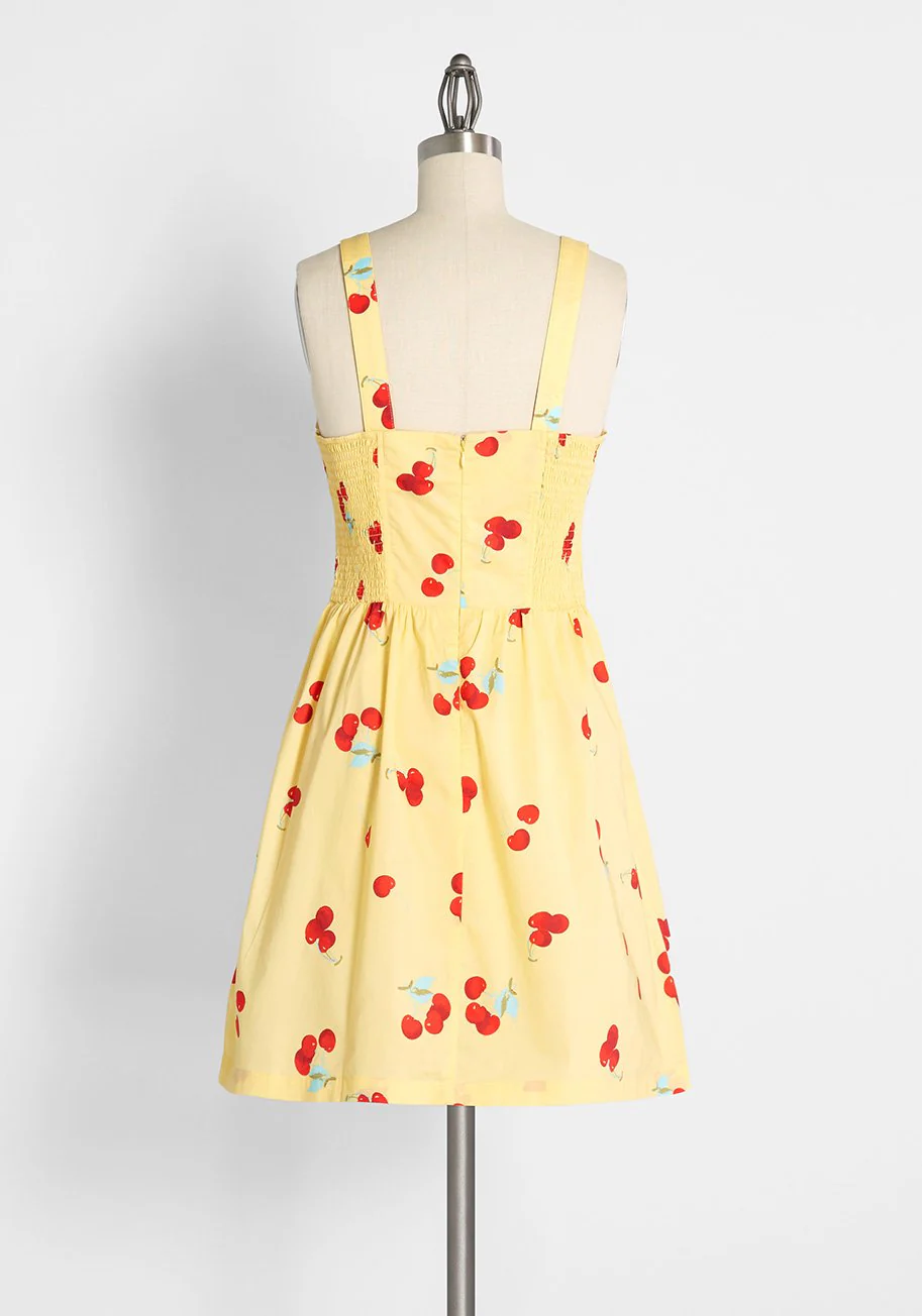 Peace of Mind in the Sunshine Fit and Flare Sundress - Olabens