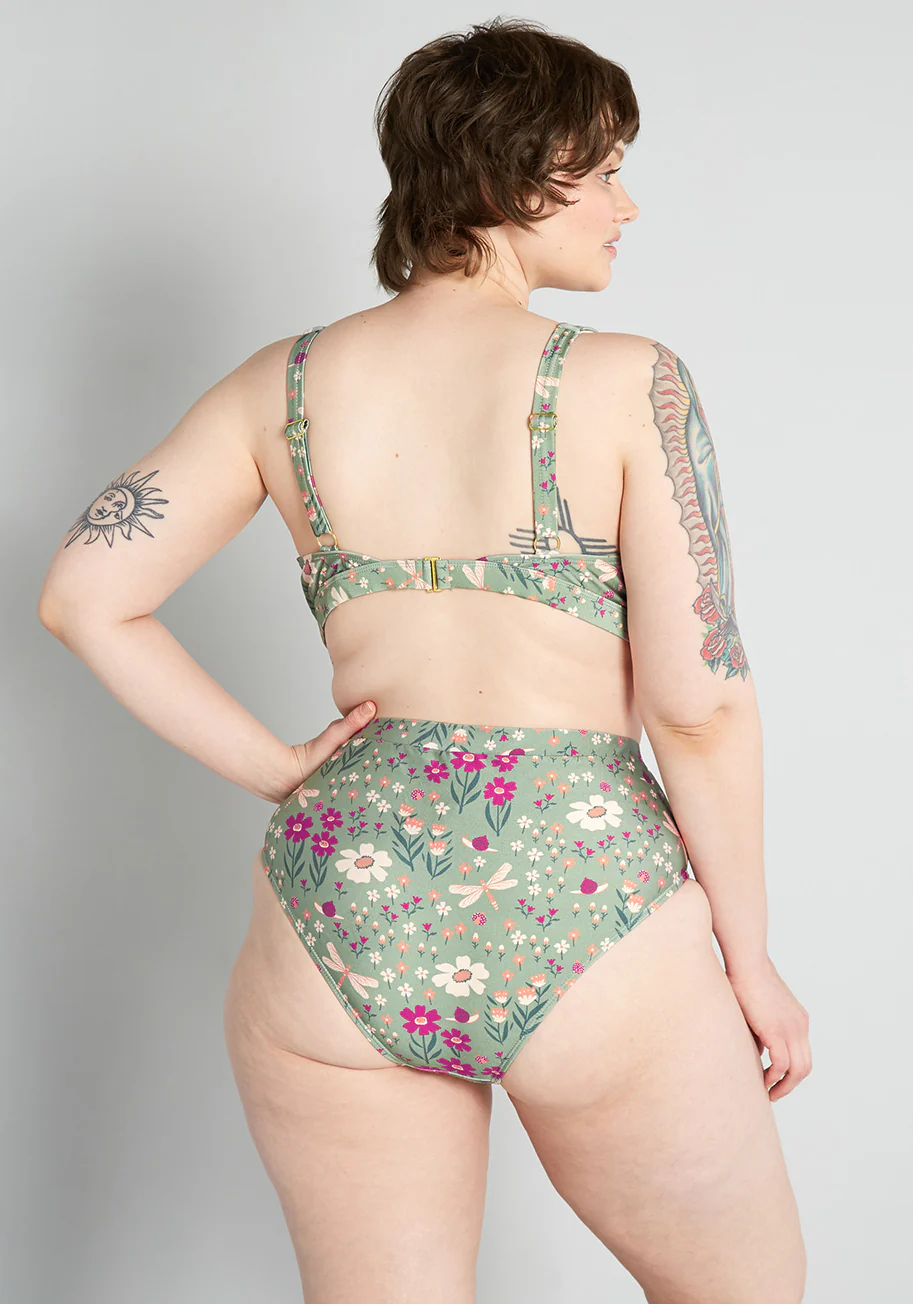 Isnyt x Princess Highway High-Waisted Bikini Bottom - Olabens