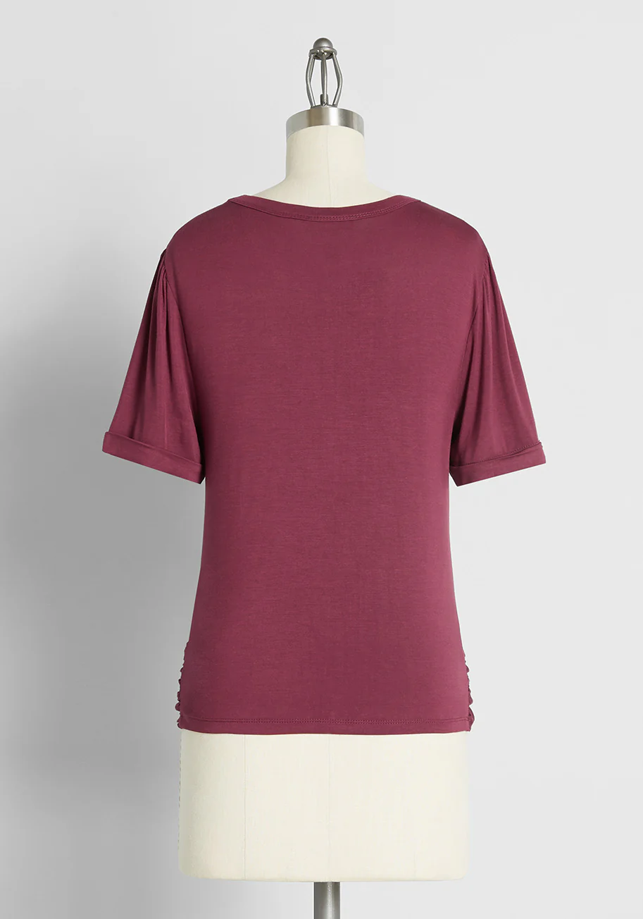 A Twist of Fun Knit Top - Olabens