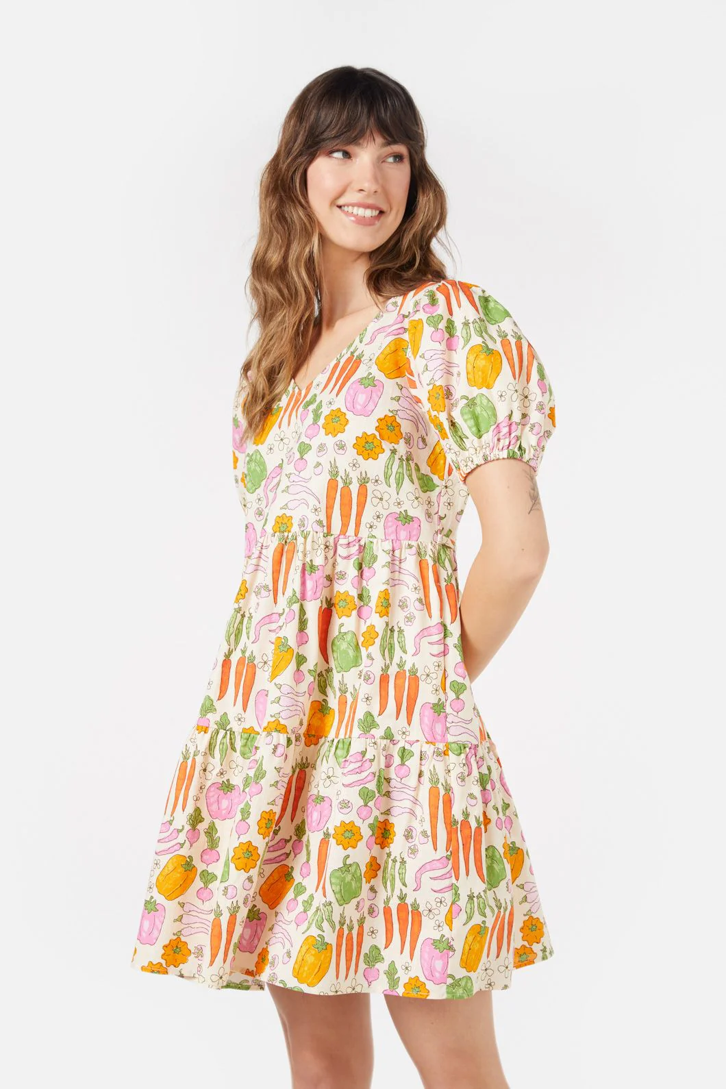 Veggie Patch Mini Dress - Olabens