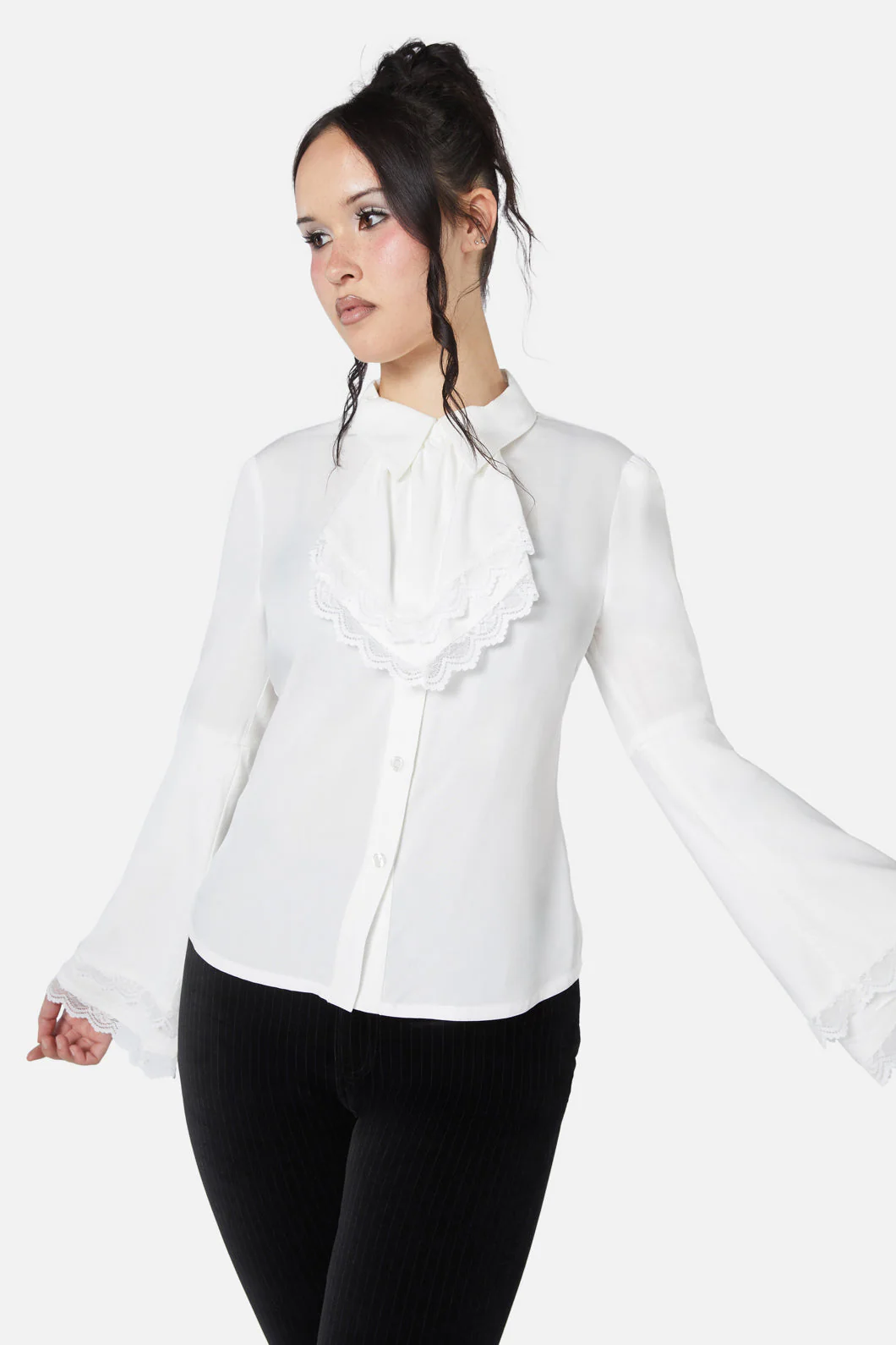 Still Life Cravat Blouse - Olabens