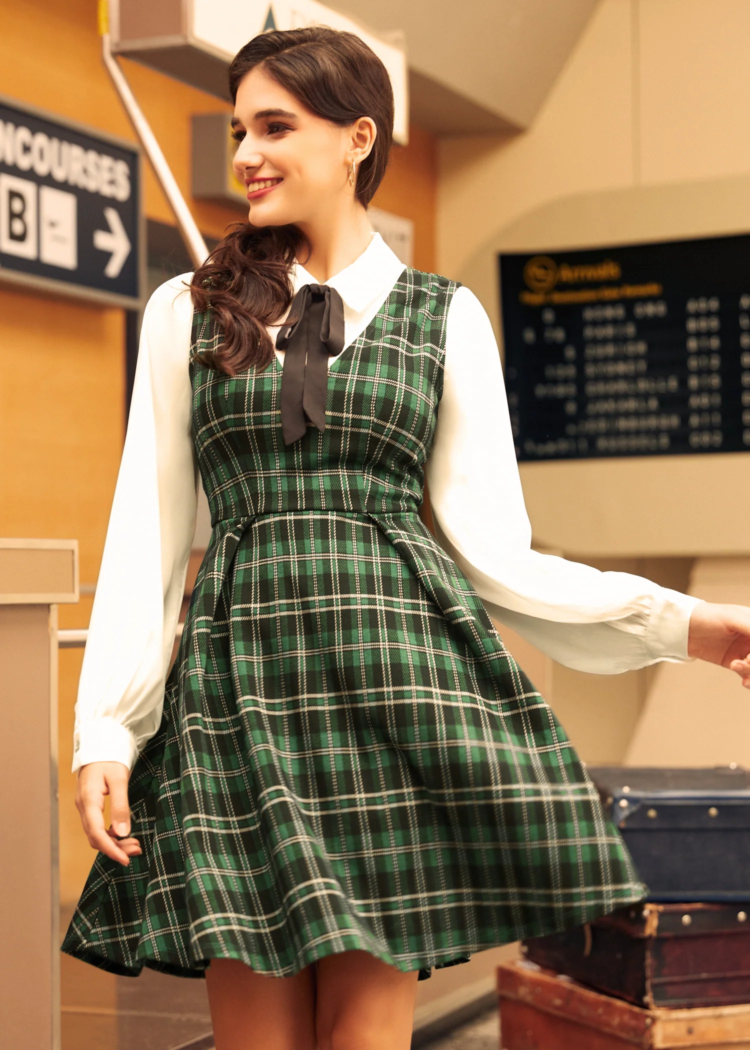 Cute as a Nutmeg Fit & Flare Dress - Olabens