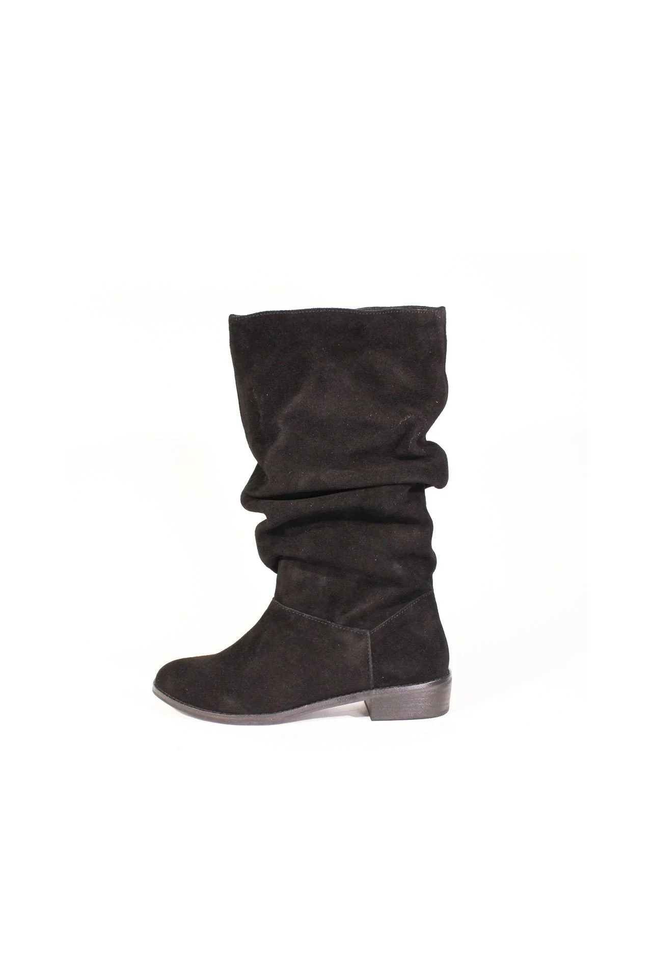 Kasper Slouchy Suede Boots - Olabens
