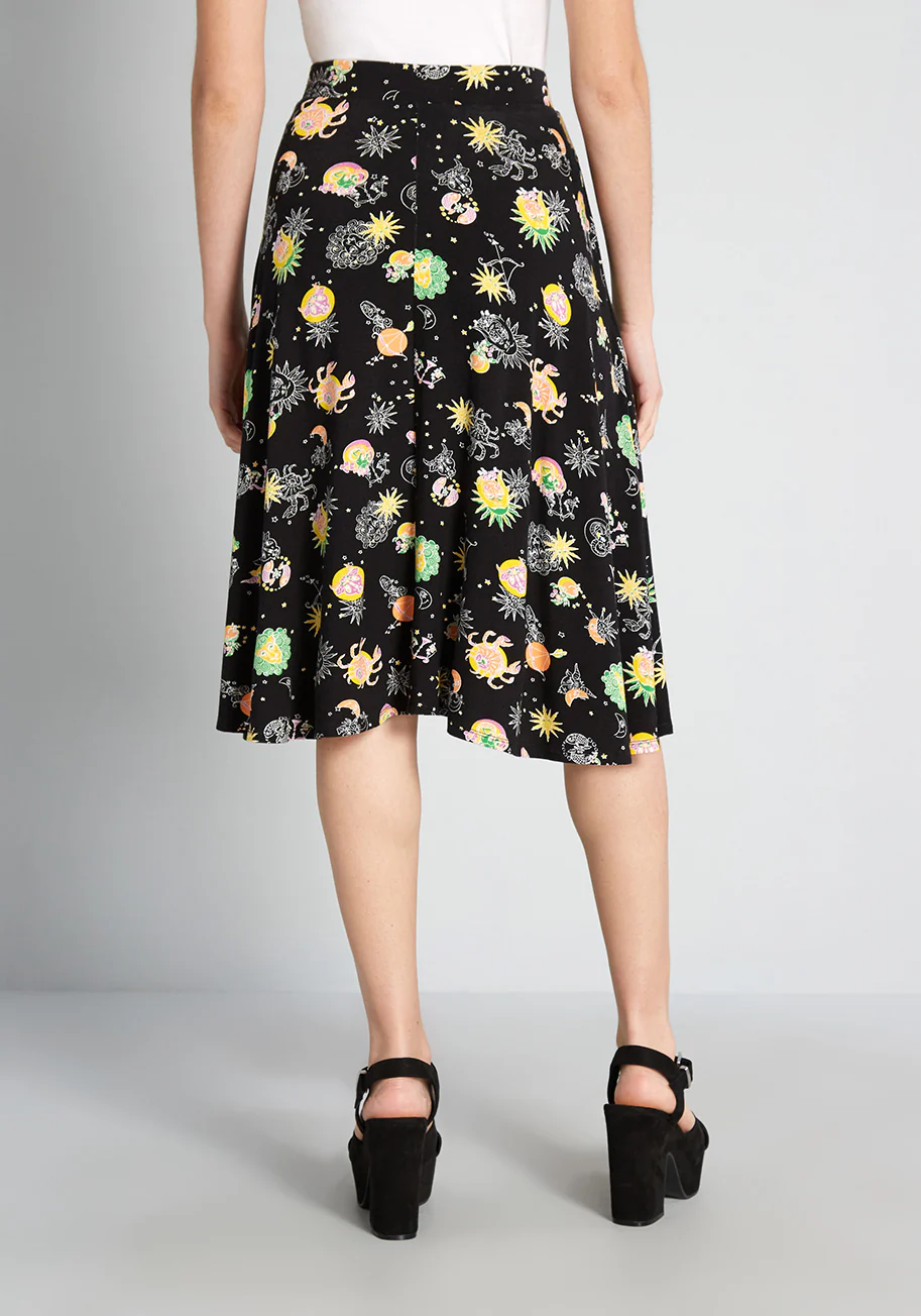 Excellence Attained Knit A-Line Skirt - Olabens