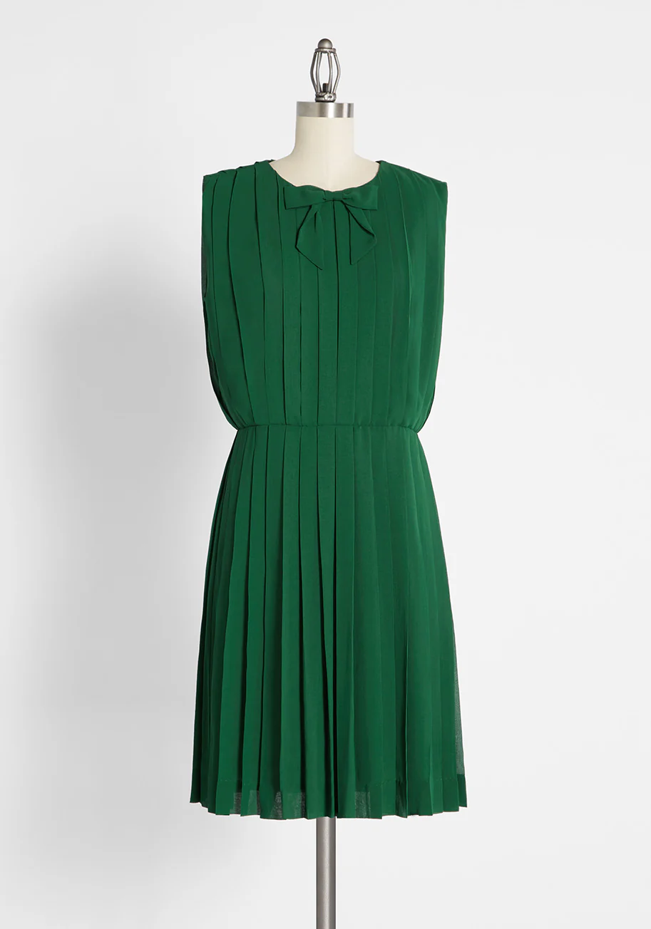 The Pleat-est Things Mini Dress - Olabens