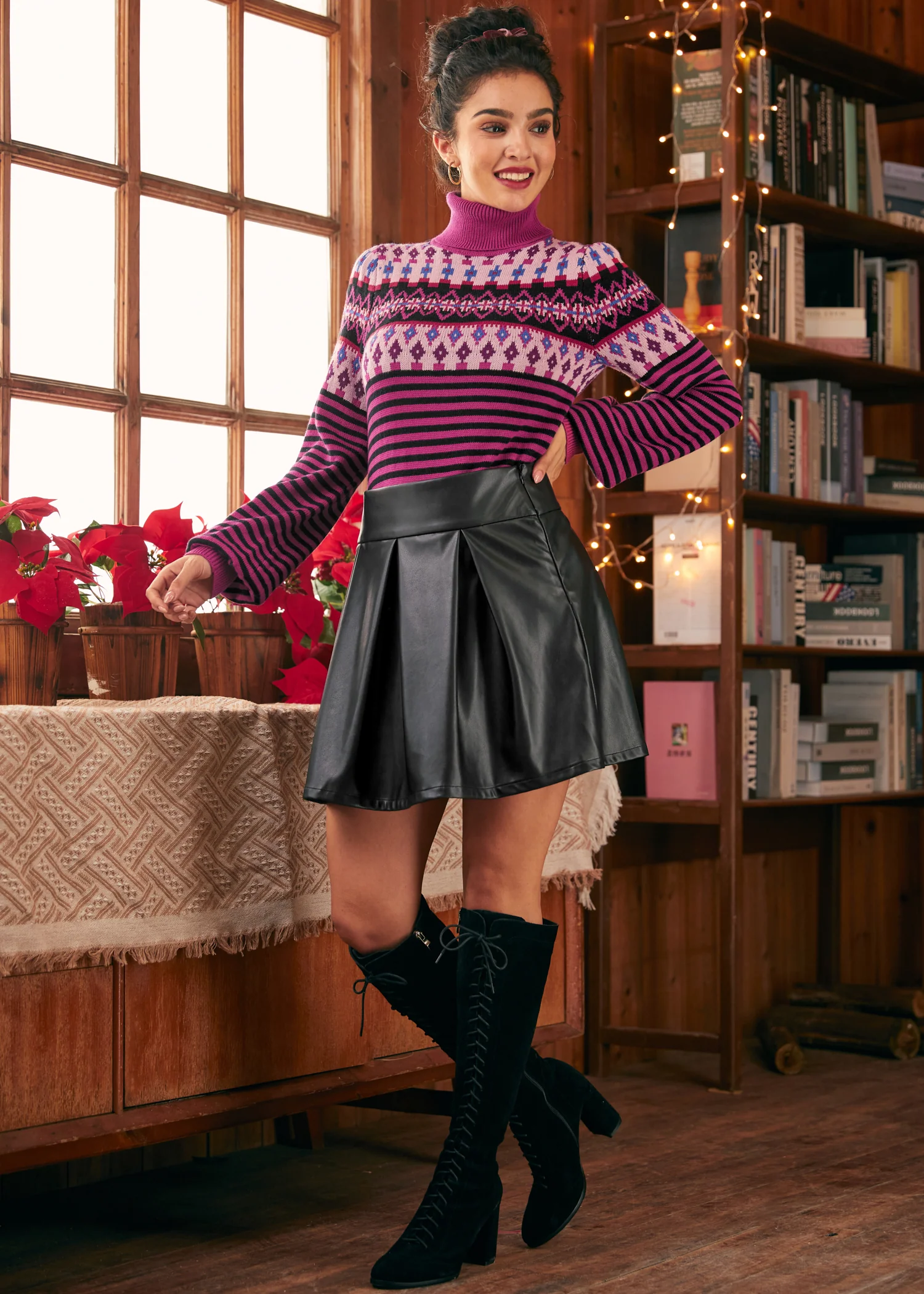 Swingin' Rhythms Flippy Skirt - Olabens