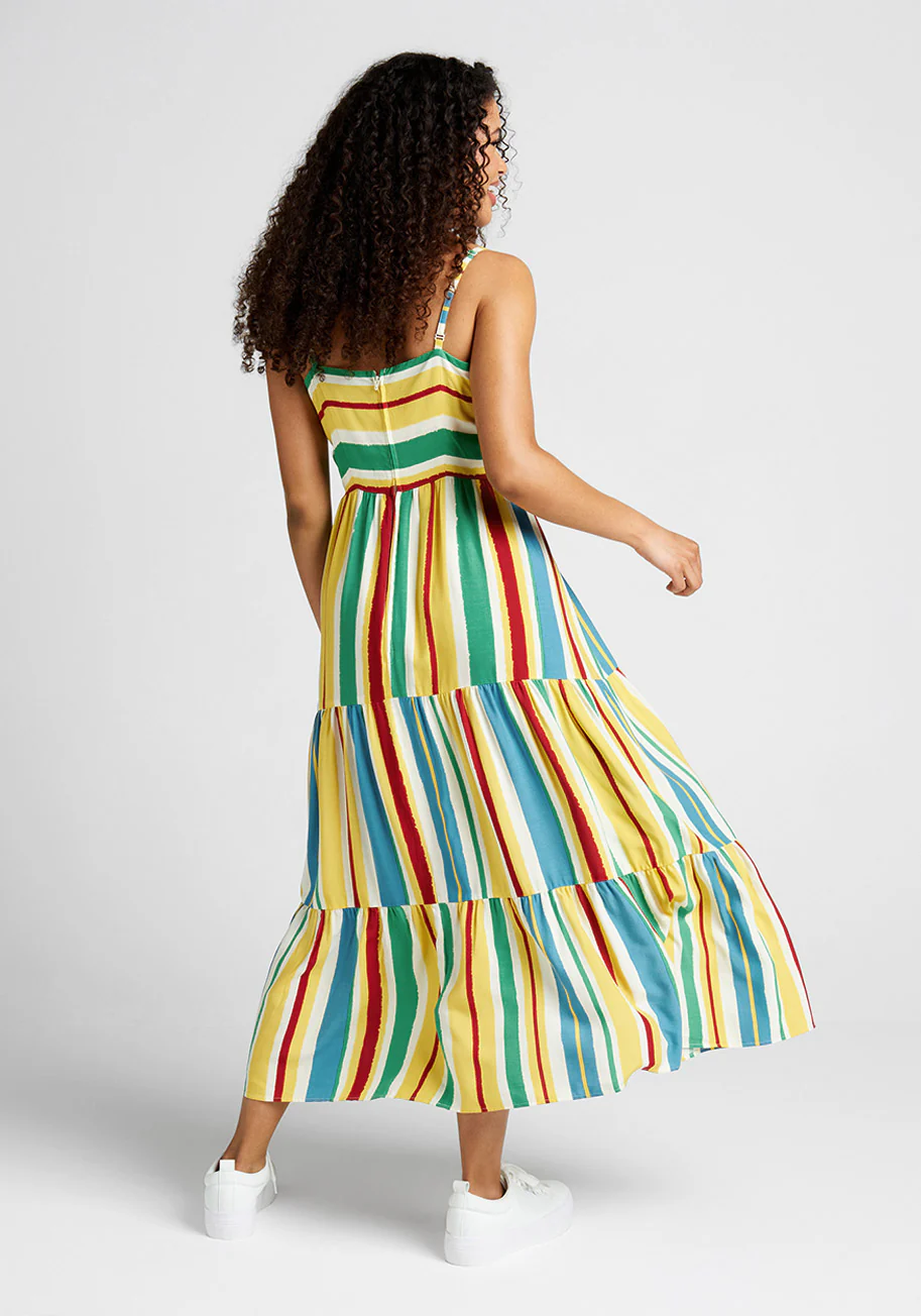 Sunshine And Lollipops Maxi Dress - Olabens