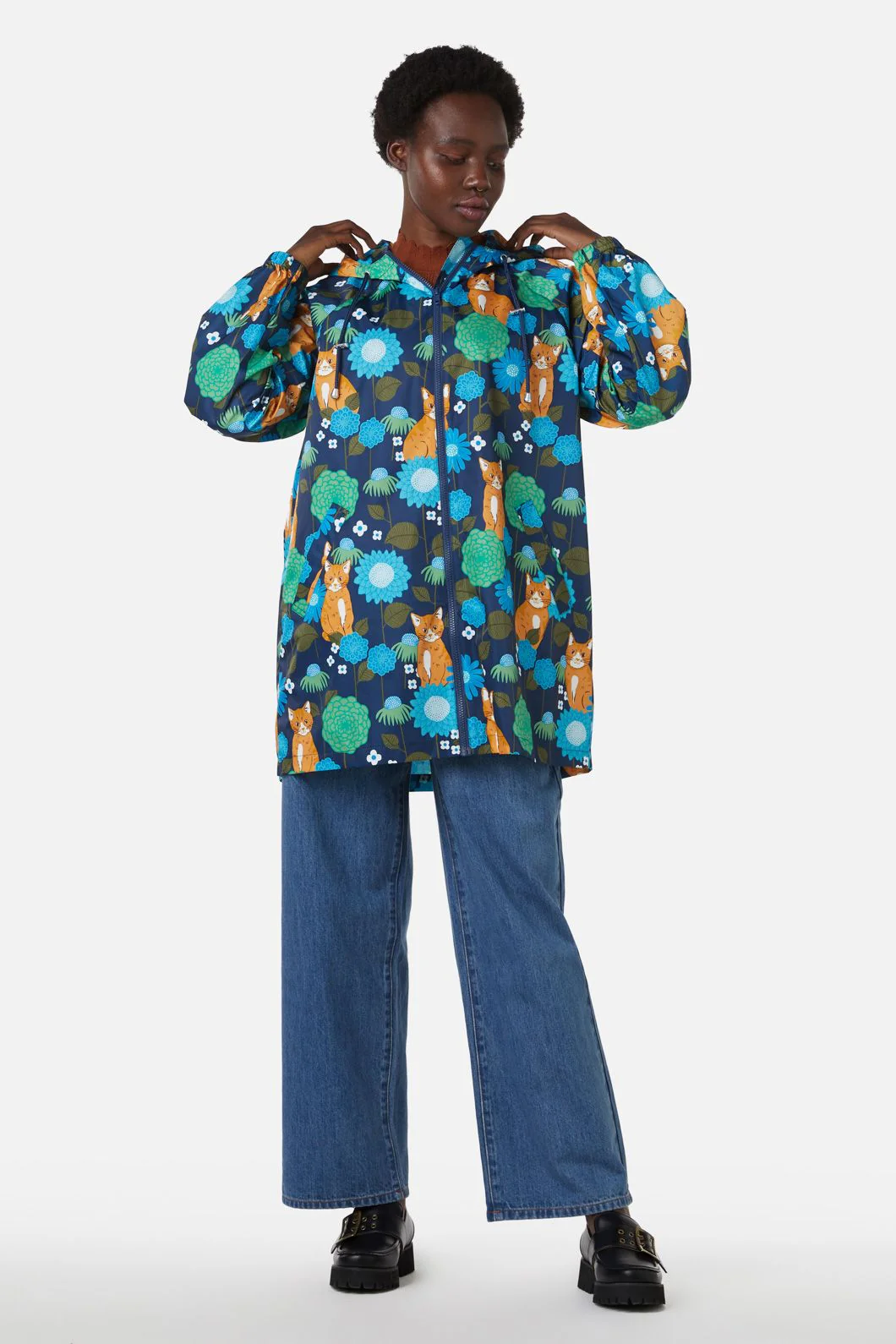 Cute Cats Rain Jacket - Olabens