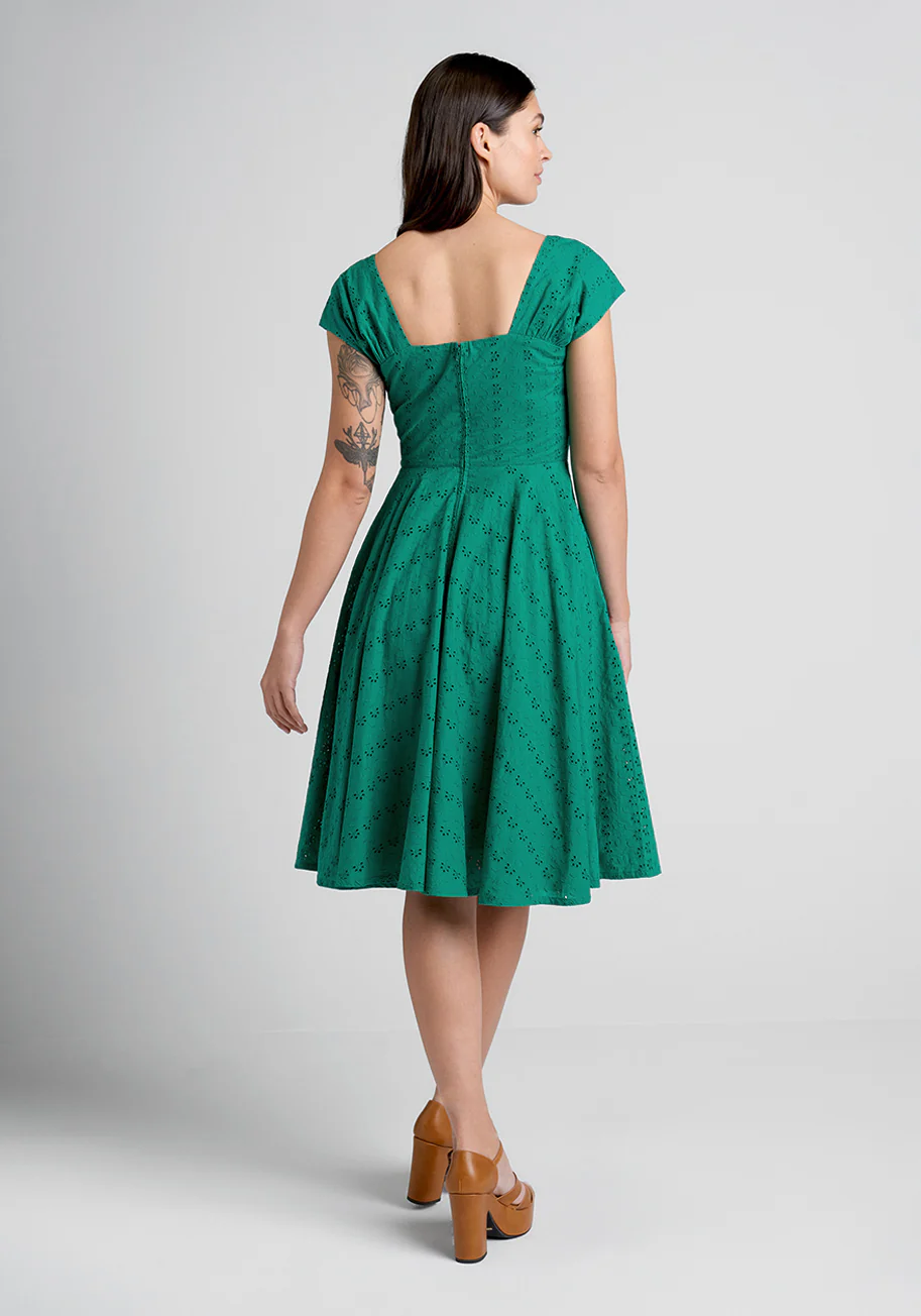 We Go Together Fit And Flare Dress - Olabens