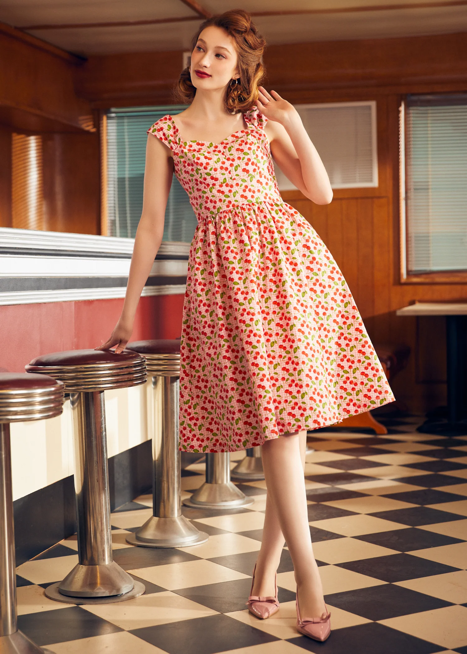 Enchanted Dawn Midi Dress - Olabens