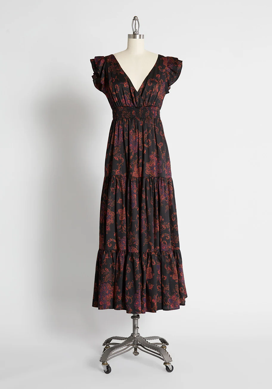 Vamped Up Vagabond Maxi Dress - Olabens