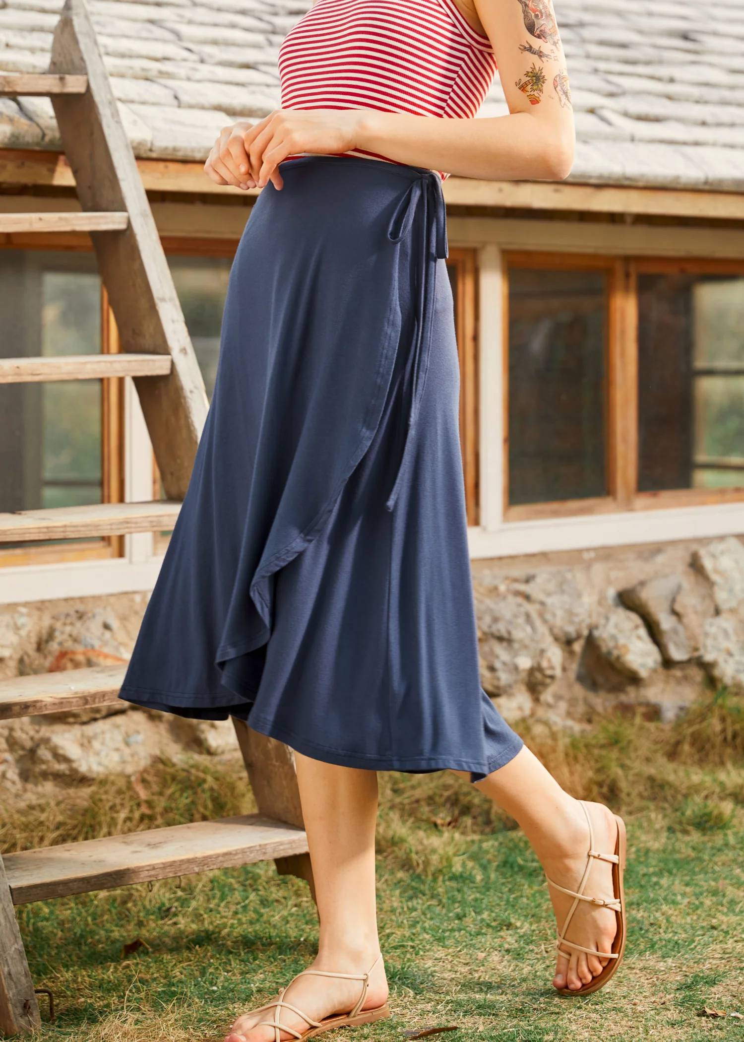 Pirouette Perfection Wrap Skirt - Olabens