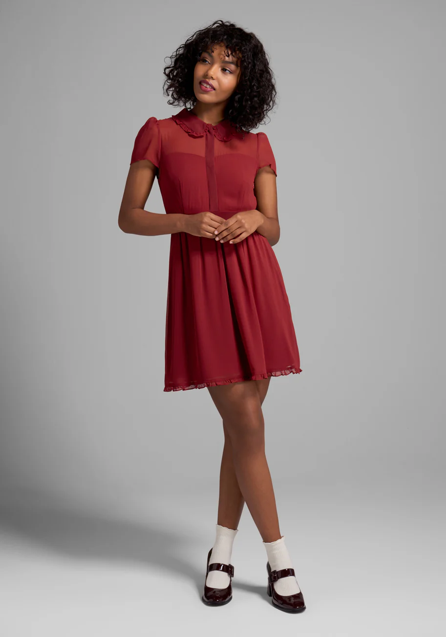 Leaving Love Notes Shirtdress - Olabens