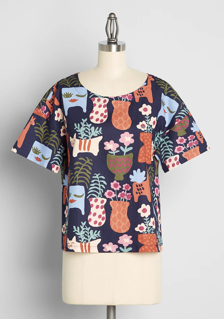 Plants Are Pets Top - Olabens