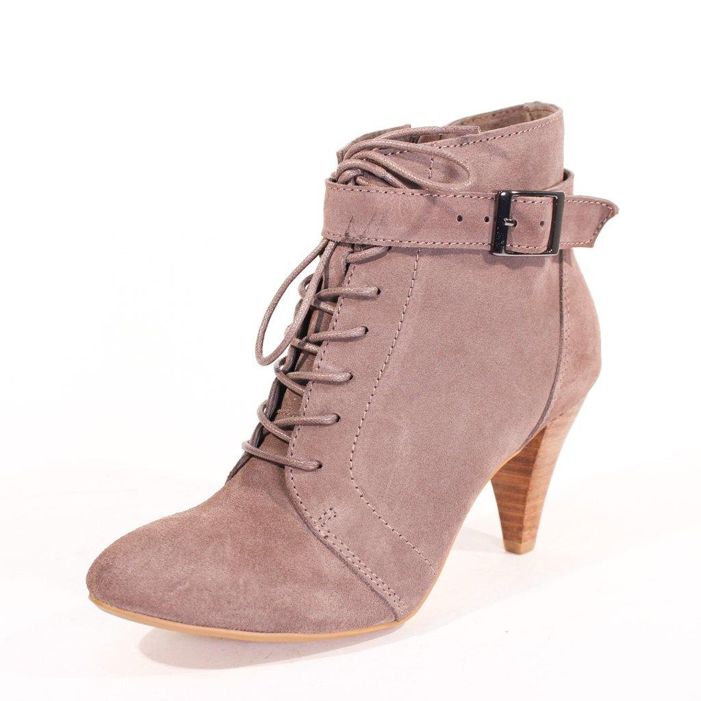 Dakota Suede Booties - Olabens