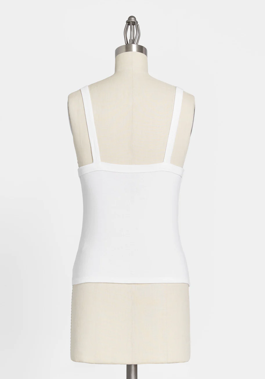 Bring Home the Basic Cotton Tank Top - Olabens