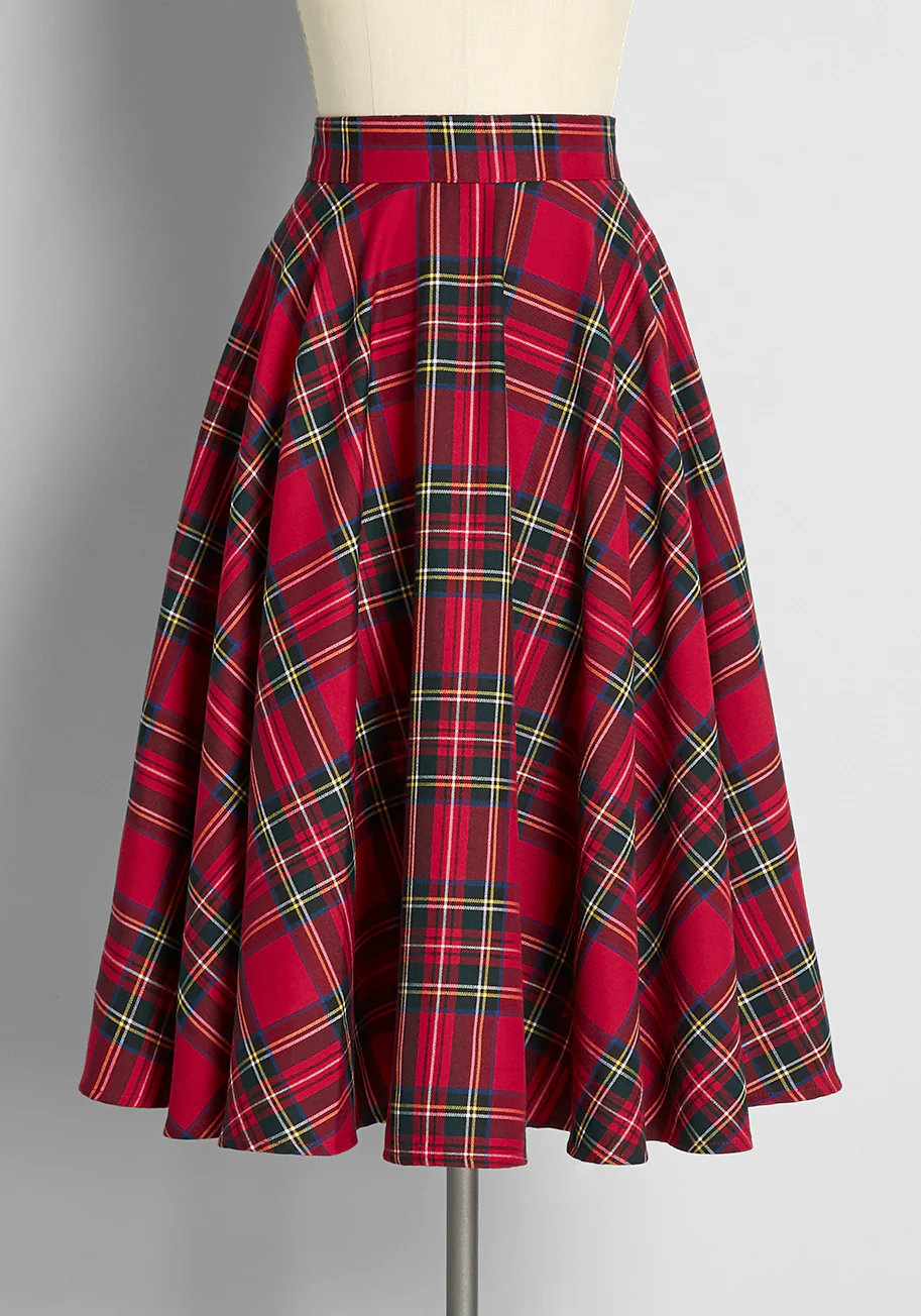 Joy to the Twirl Swing Skirt - Olabens