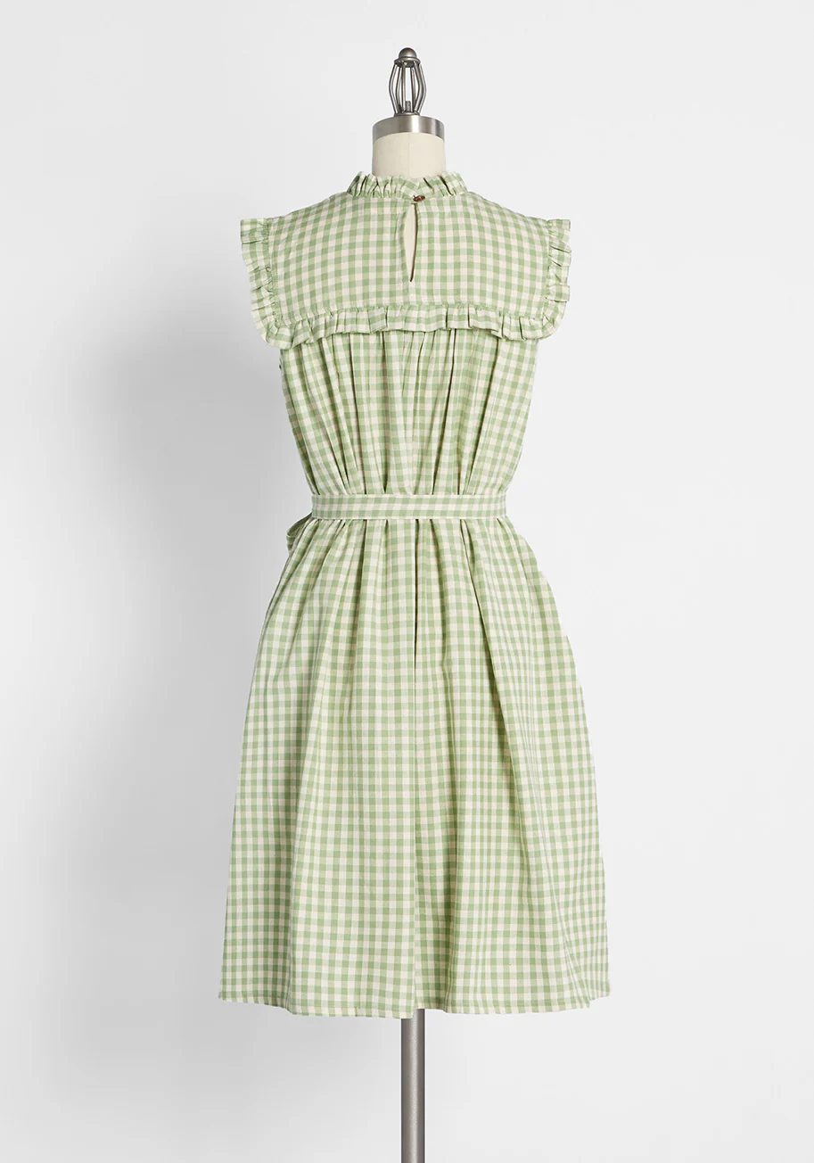 Sagebrush Beauty A-Line Dress - Olabens