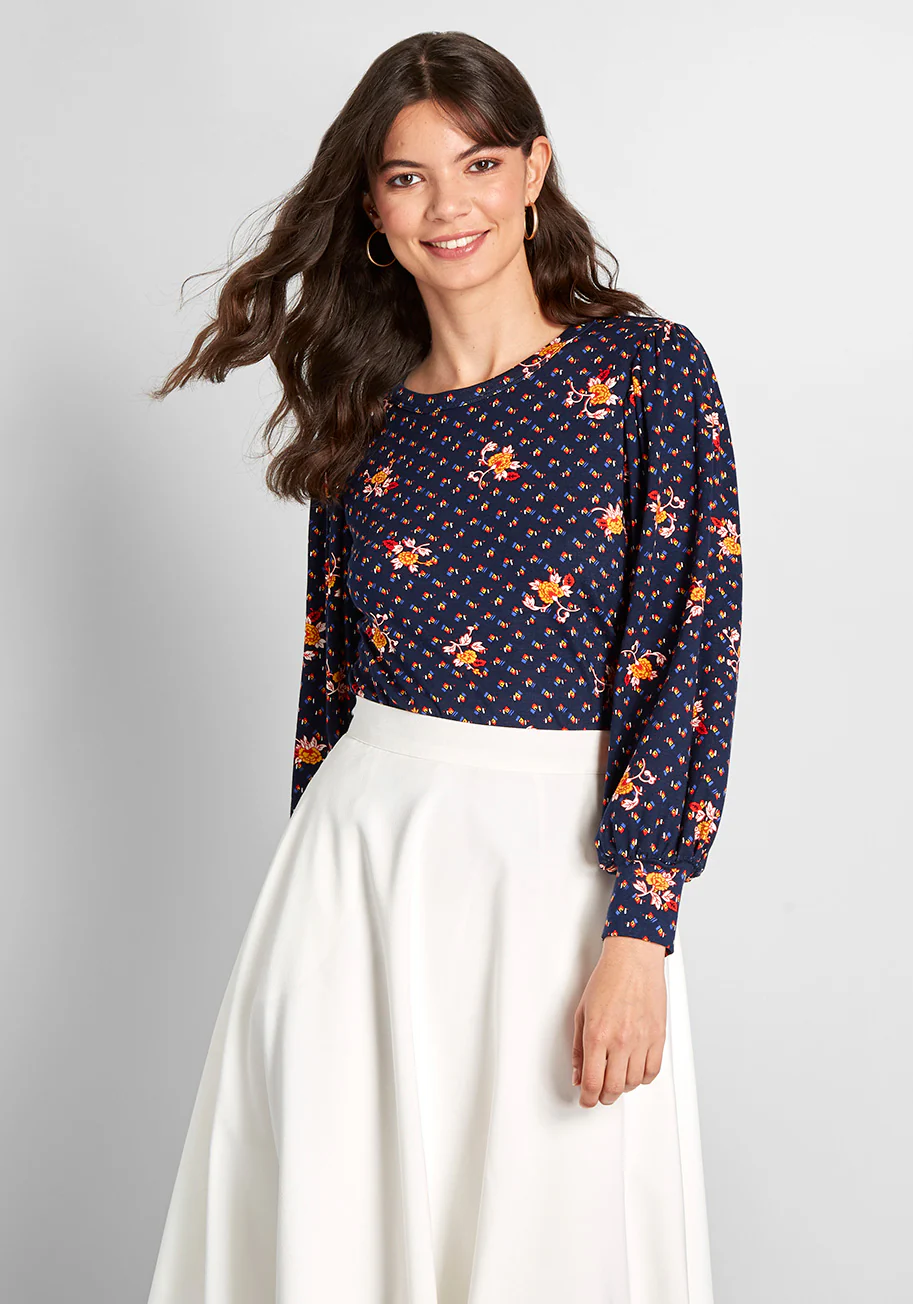 Beyond Basic Long Sleeve Top - Olabens